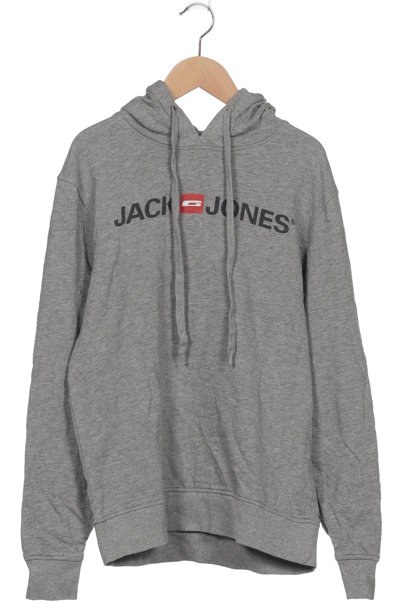 

Jack & Jones Herren Kapuzenpullover, grau, Gr. 48