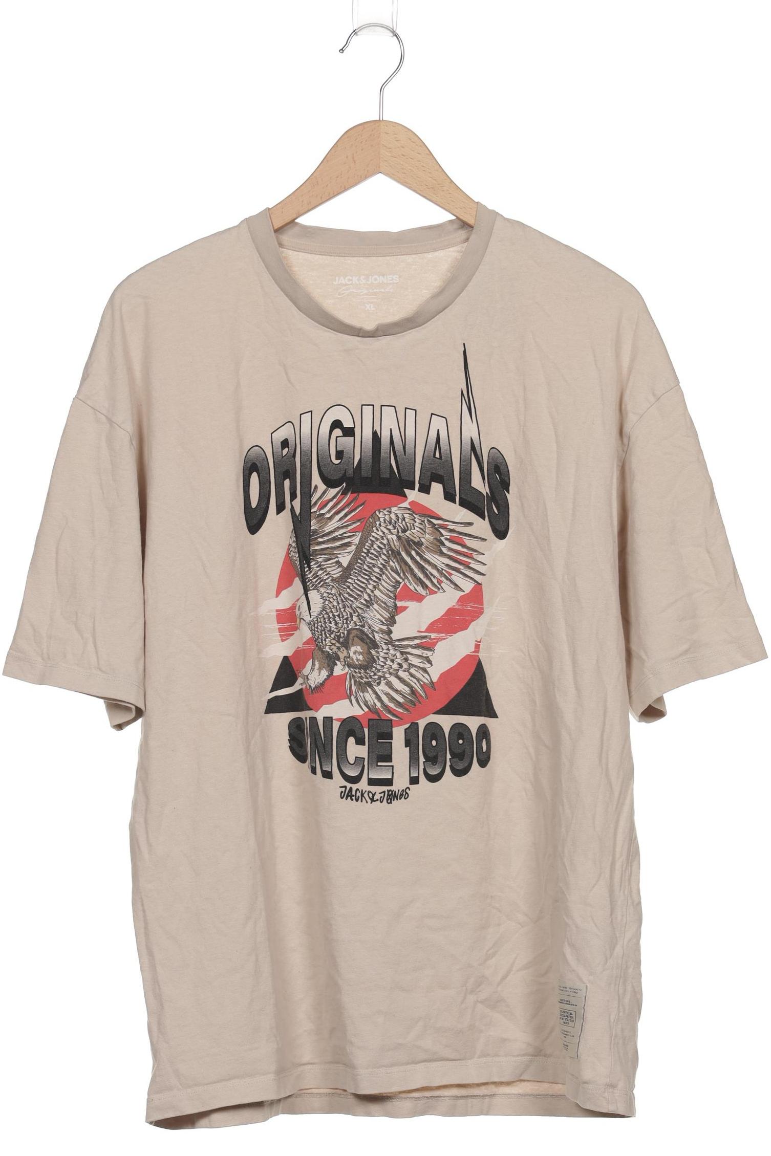 

Jack & Jones Herren T-Shirt, beige, Gr. 54