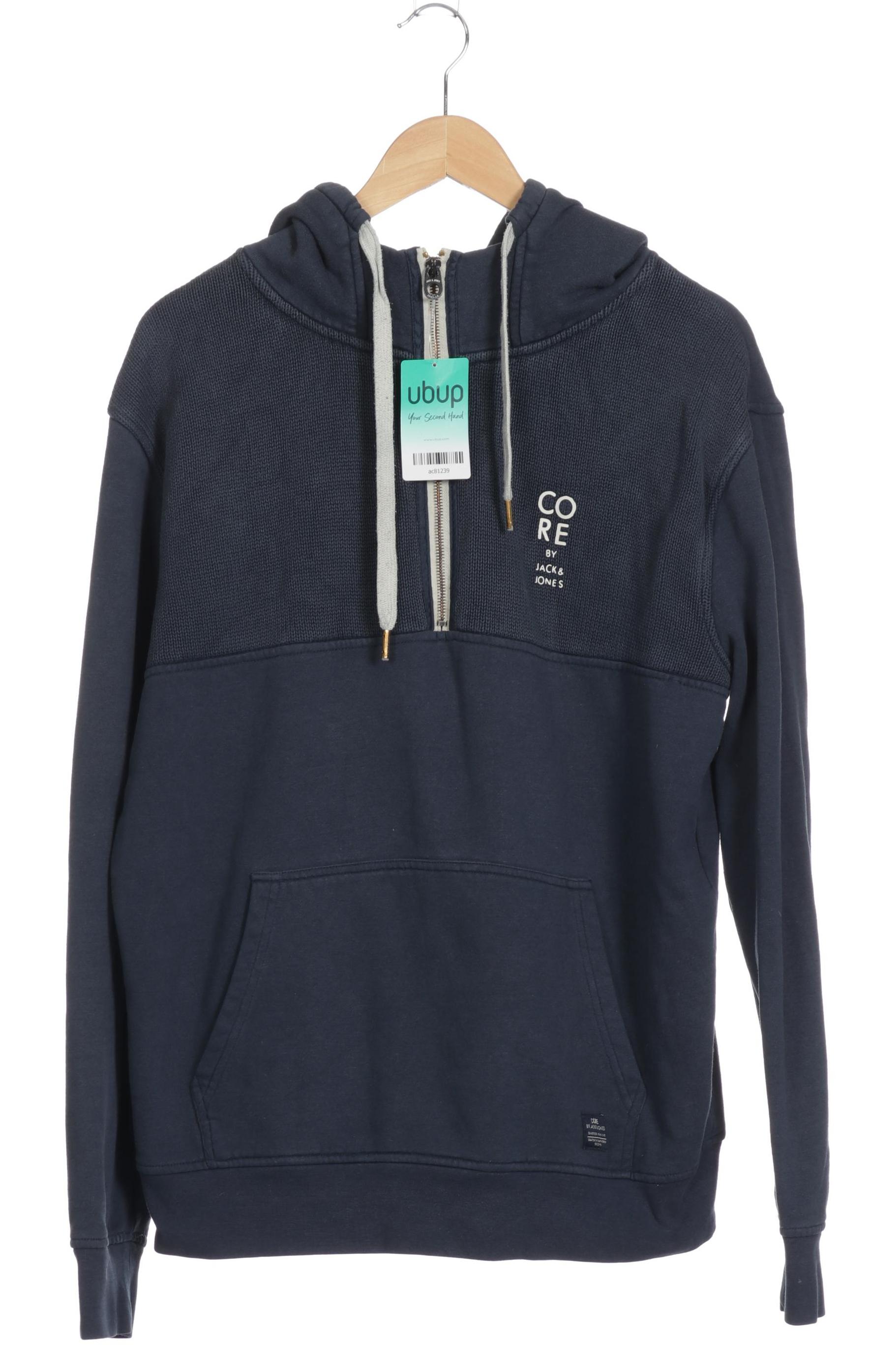 

Jack & Jones Herren Kapuzenpullover, blau, Gr. 54