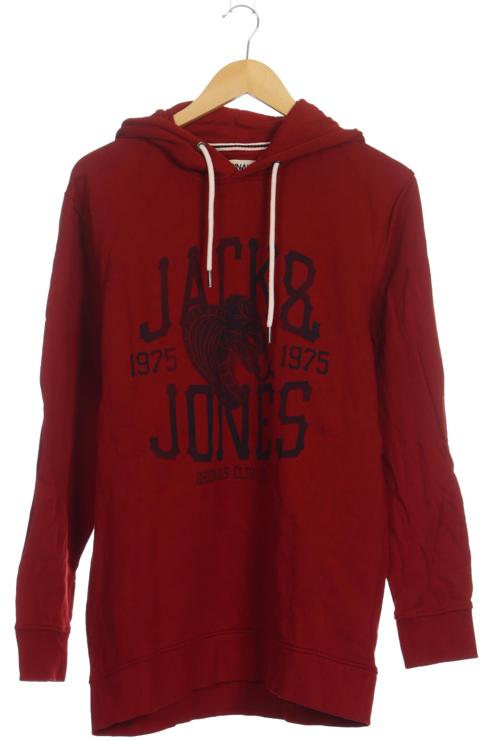 

Jack & Jones Herren Kapuzenpullover, rot, Gr.