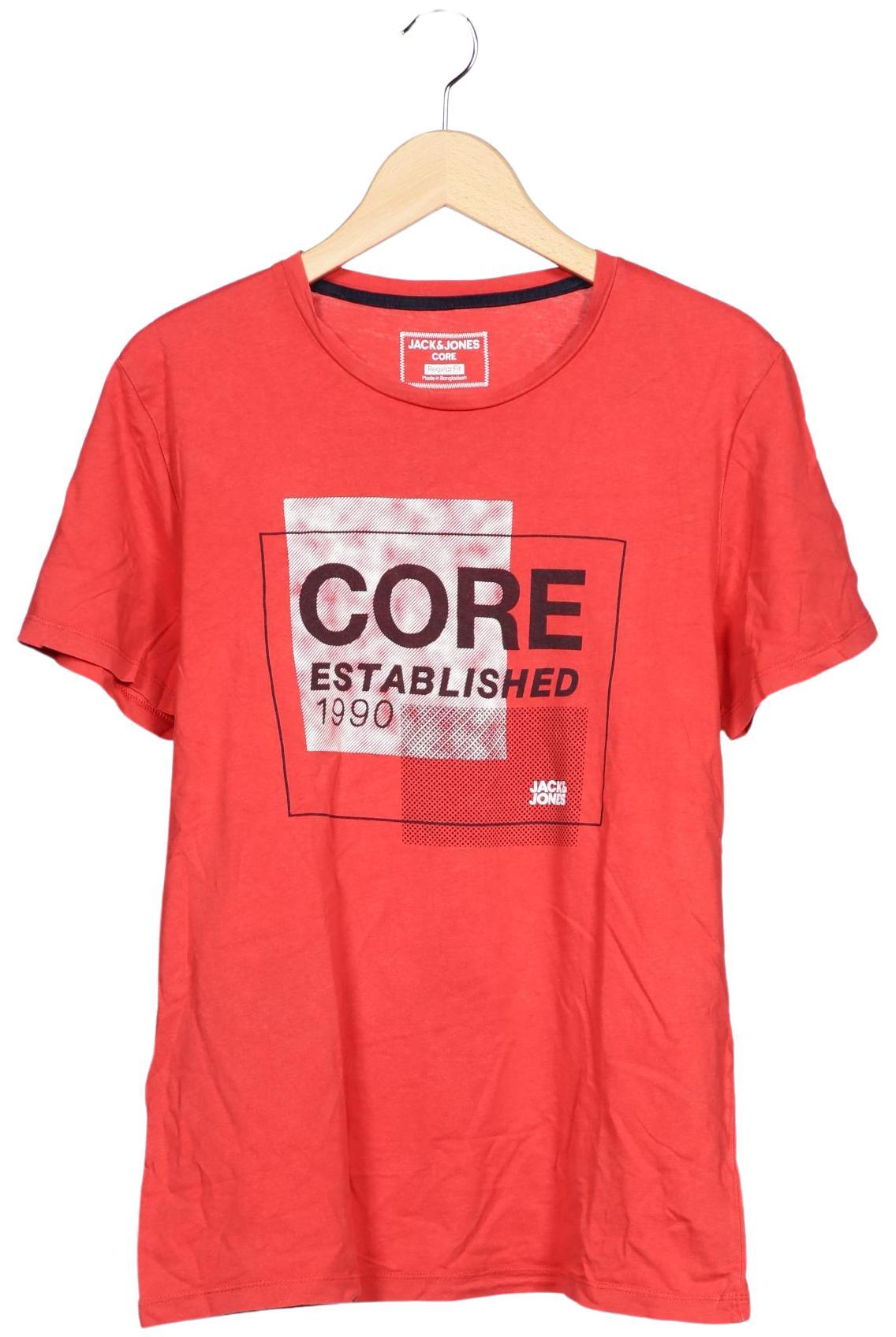 

Jack & Jones Herren T-Shirt, rot, Gr. 48