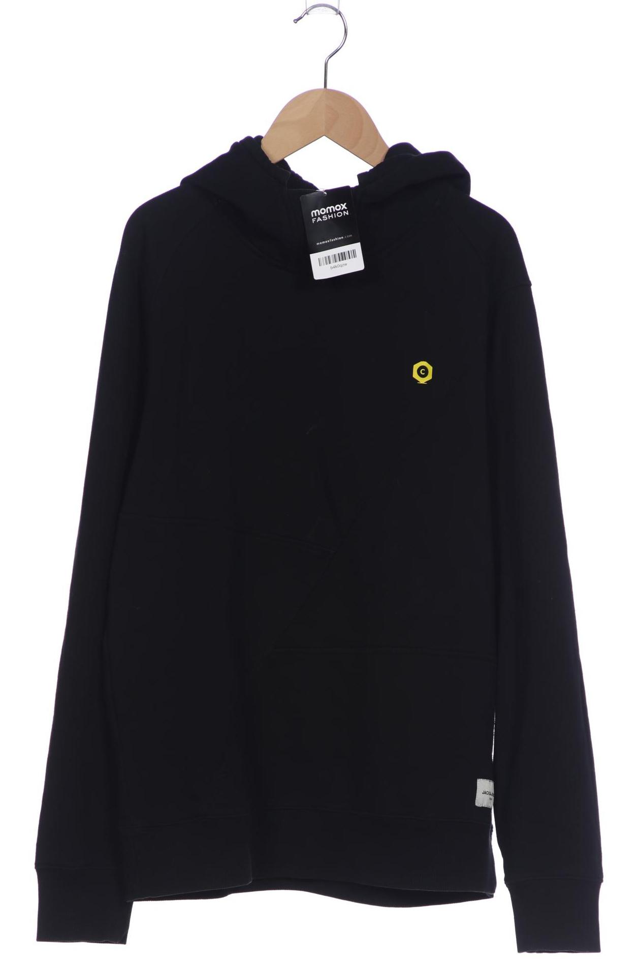 

Jack & Jones Herren Kapuzenpullover, schwarz, Gr. 48