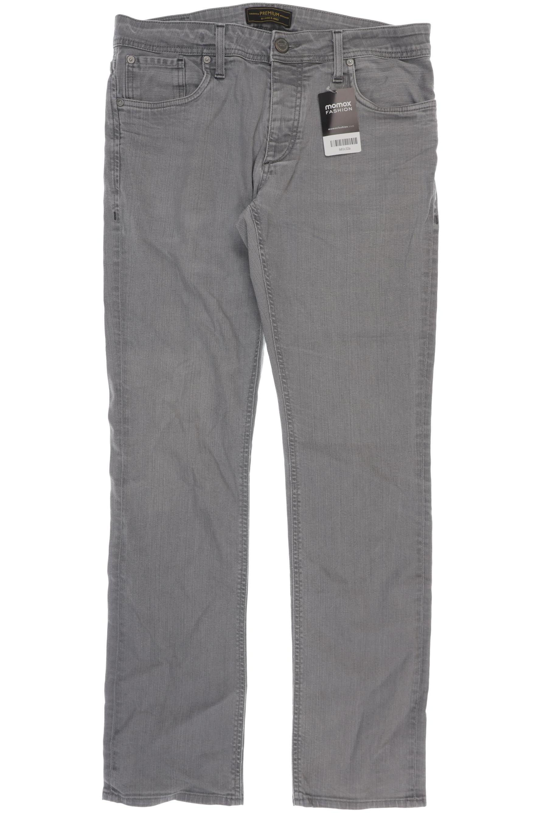 

Jack & Jones Herren Jeans, grau, Gr. 34