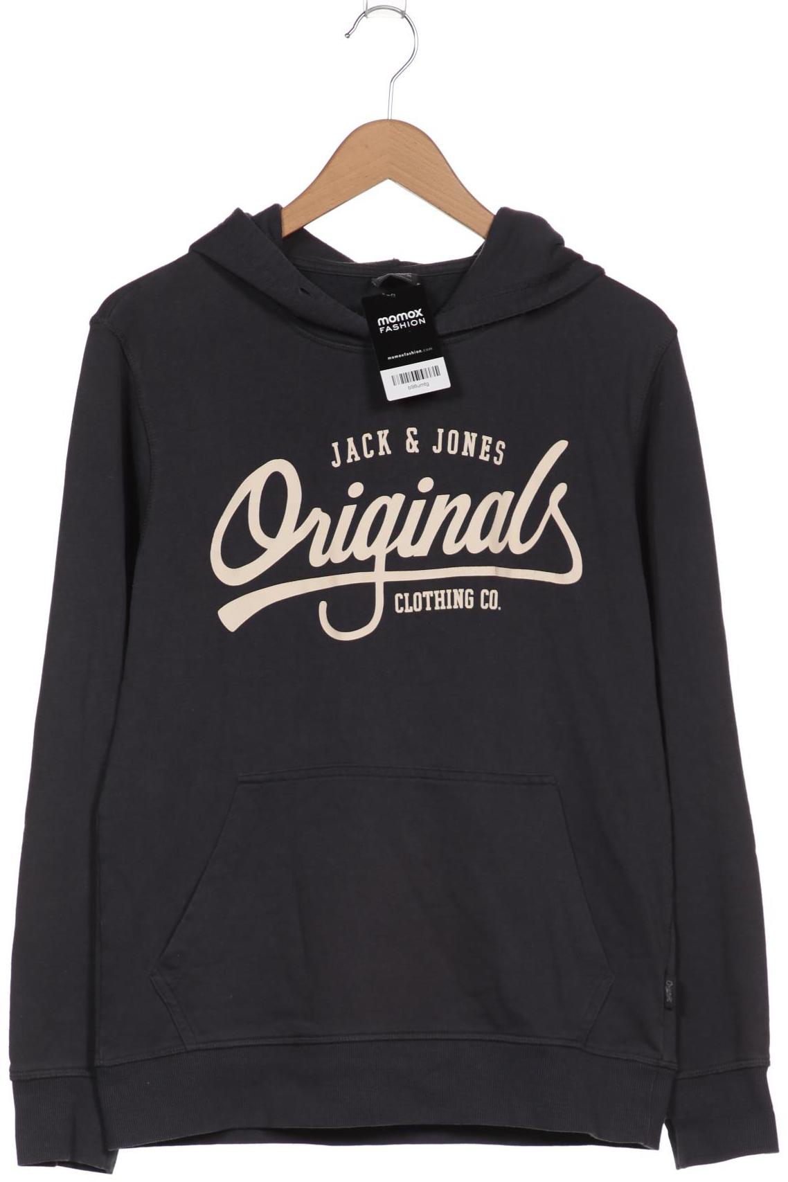 

JACK & JONES Herren Kapuzenpullover, grau
