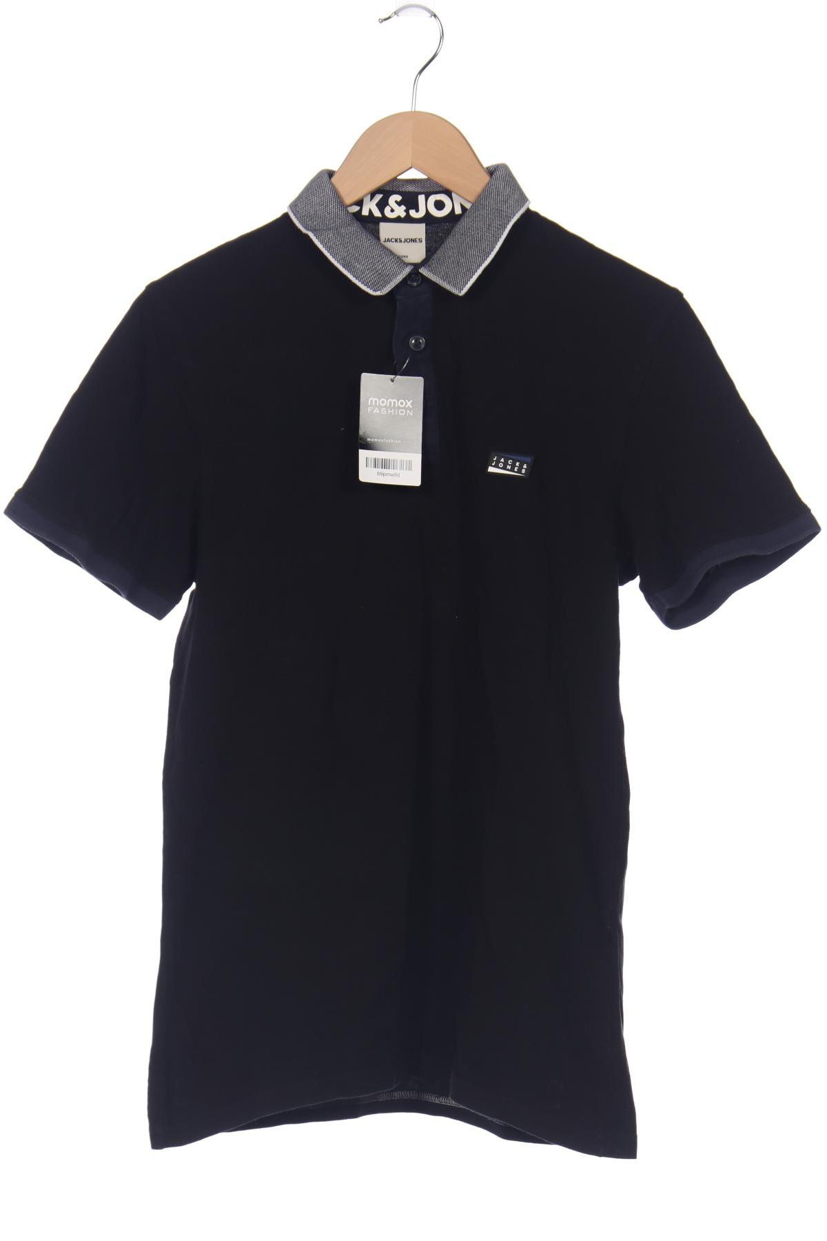 

JACK & JONES Herren Poloshirt, schwarz