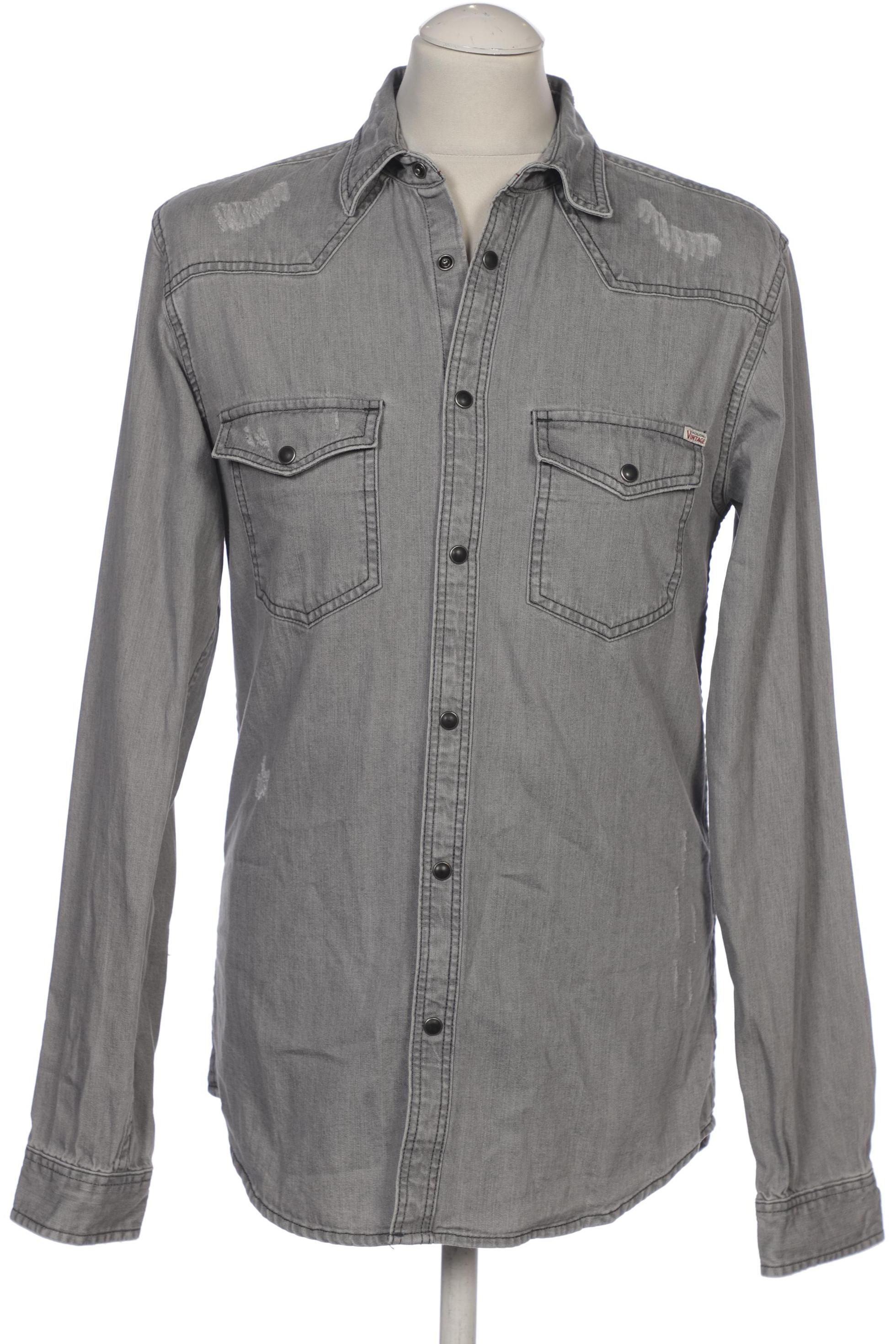 

JACK & JONES Herren Hemd, grau