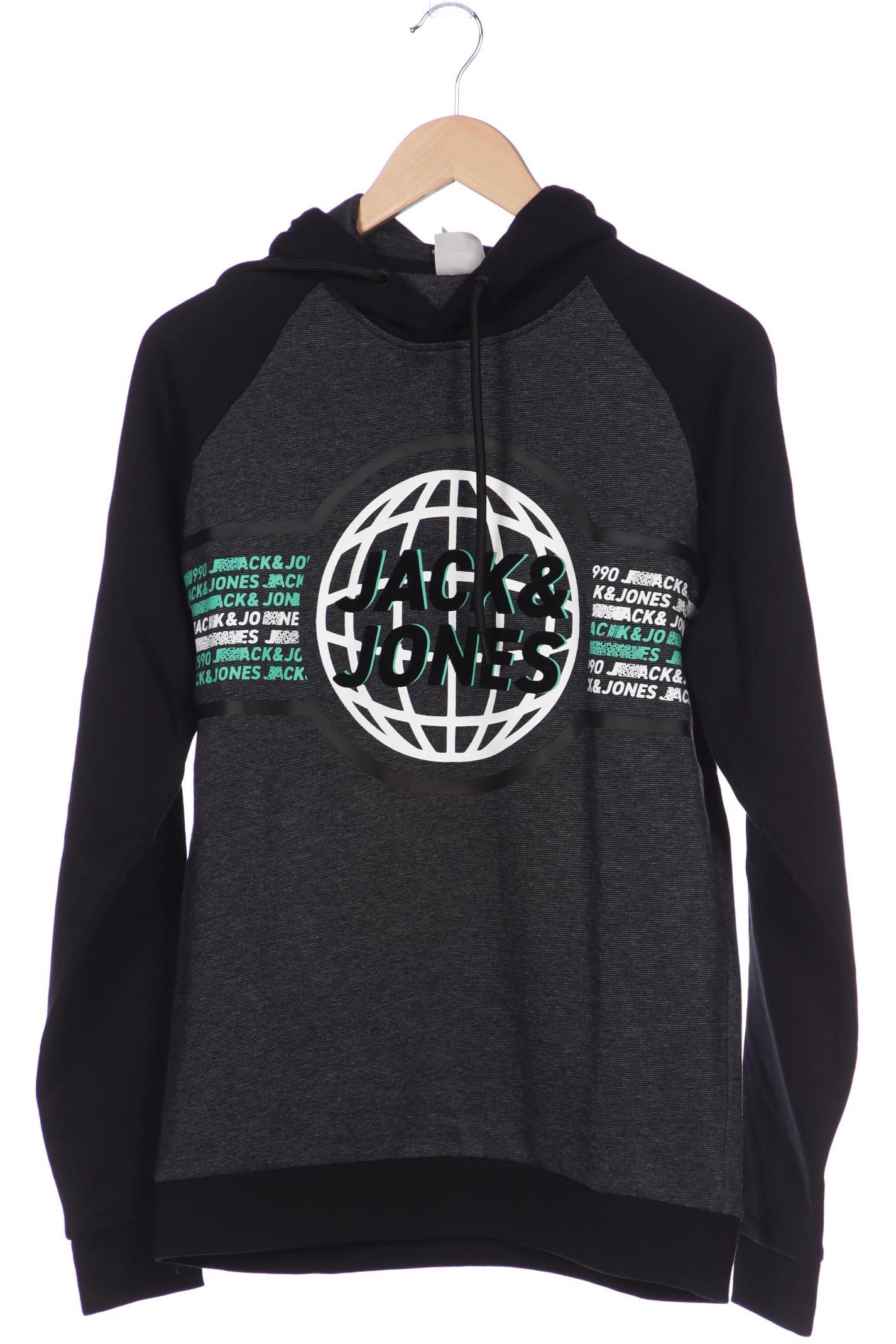 

JACK & JONES Herren Kapuzenpullover, schwarz