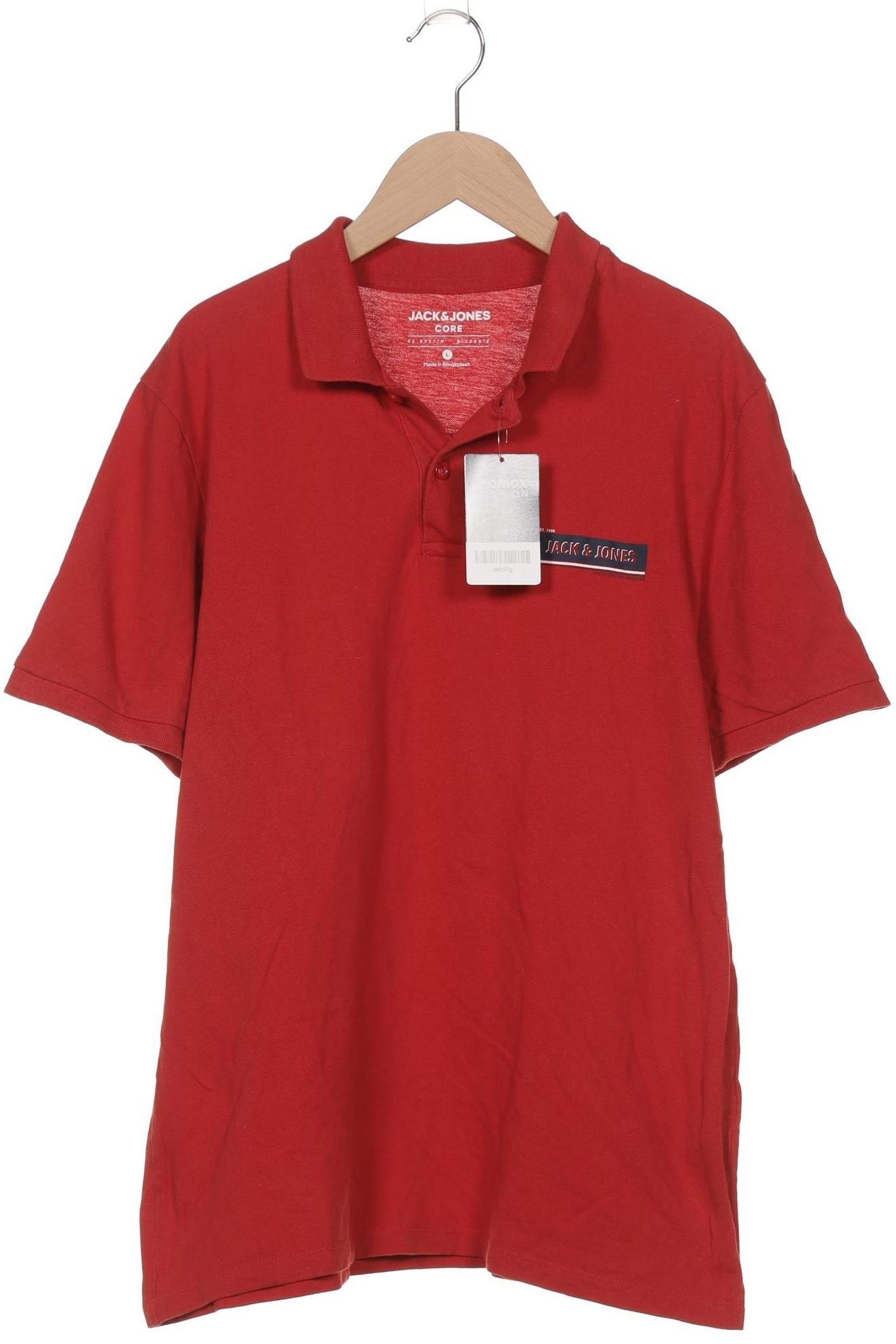 

Jack & Jones Herren Poloshirt, rot, Gr. 52