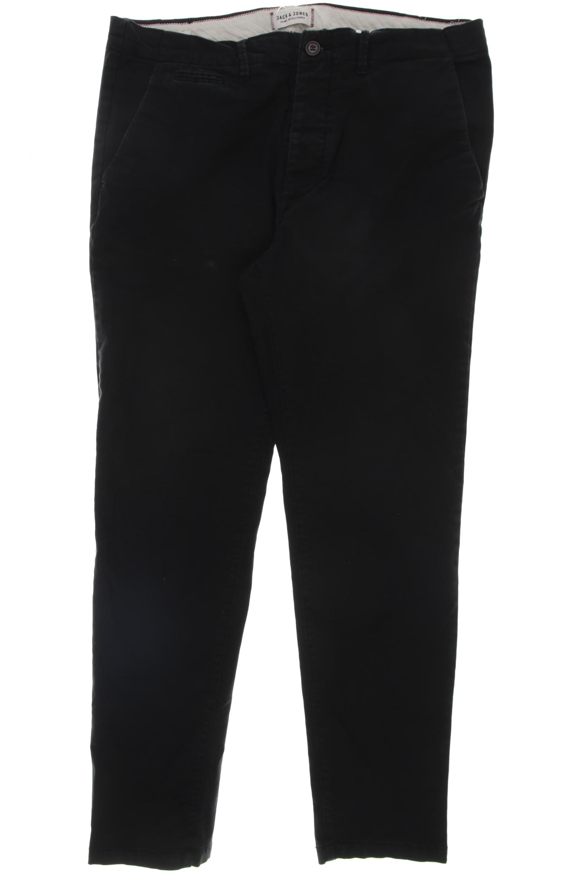 

Jack & Jones Herren Stoffhose, schwarz, Gr. 34