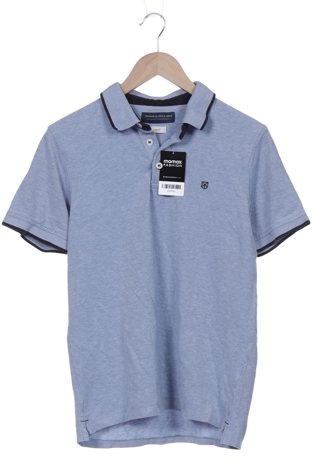 

Jack & Jones Herren Poloshirt, hellblau, Gr. 52