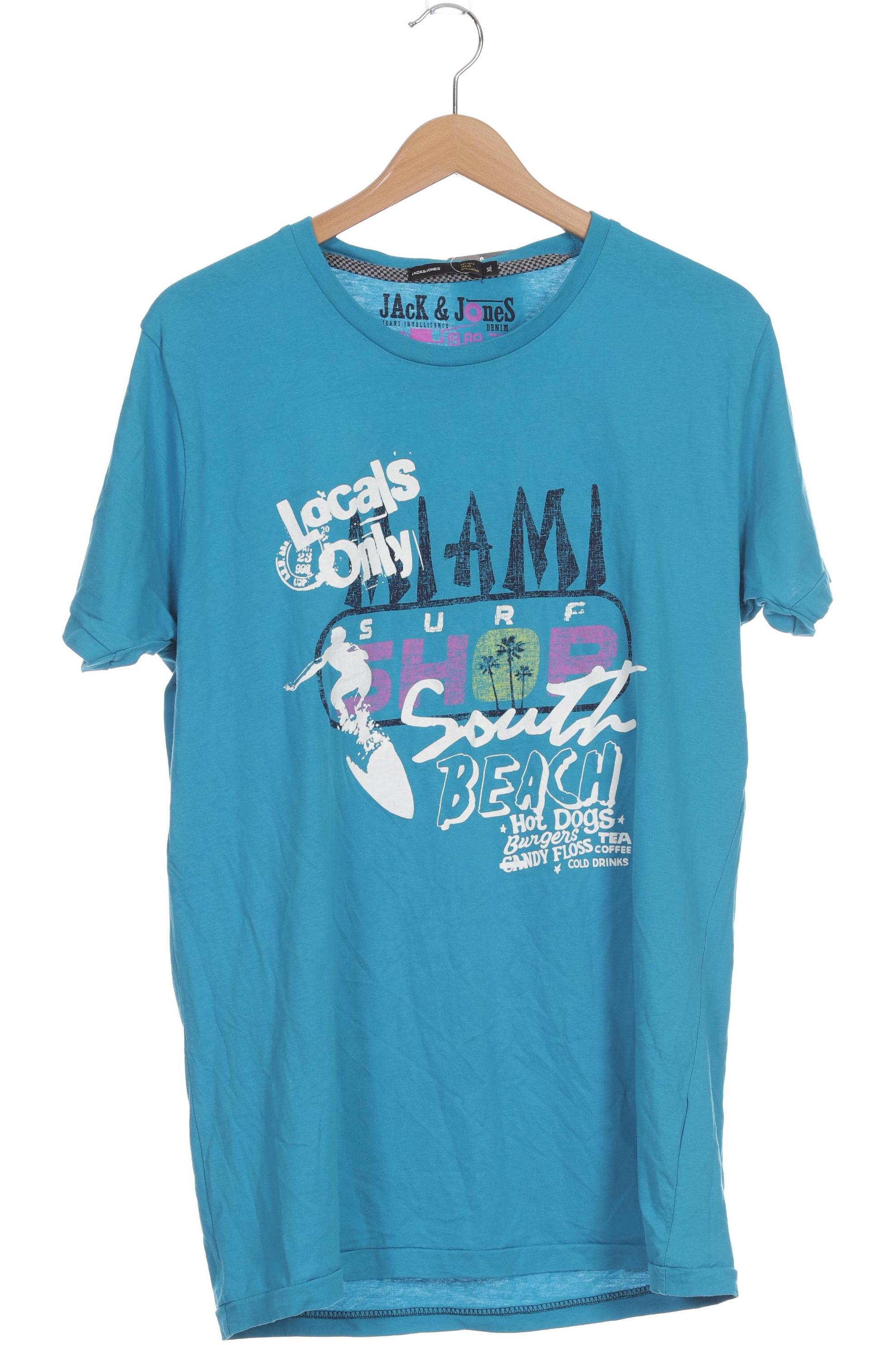 

Jack & Jones Herren T-Shirt, blau, Gr. 54