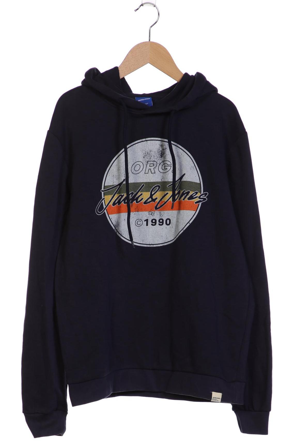 

Jack & Jones Herren Kapuzenpullover, marineblau, Gr. 46