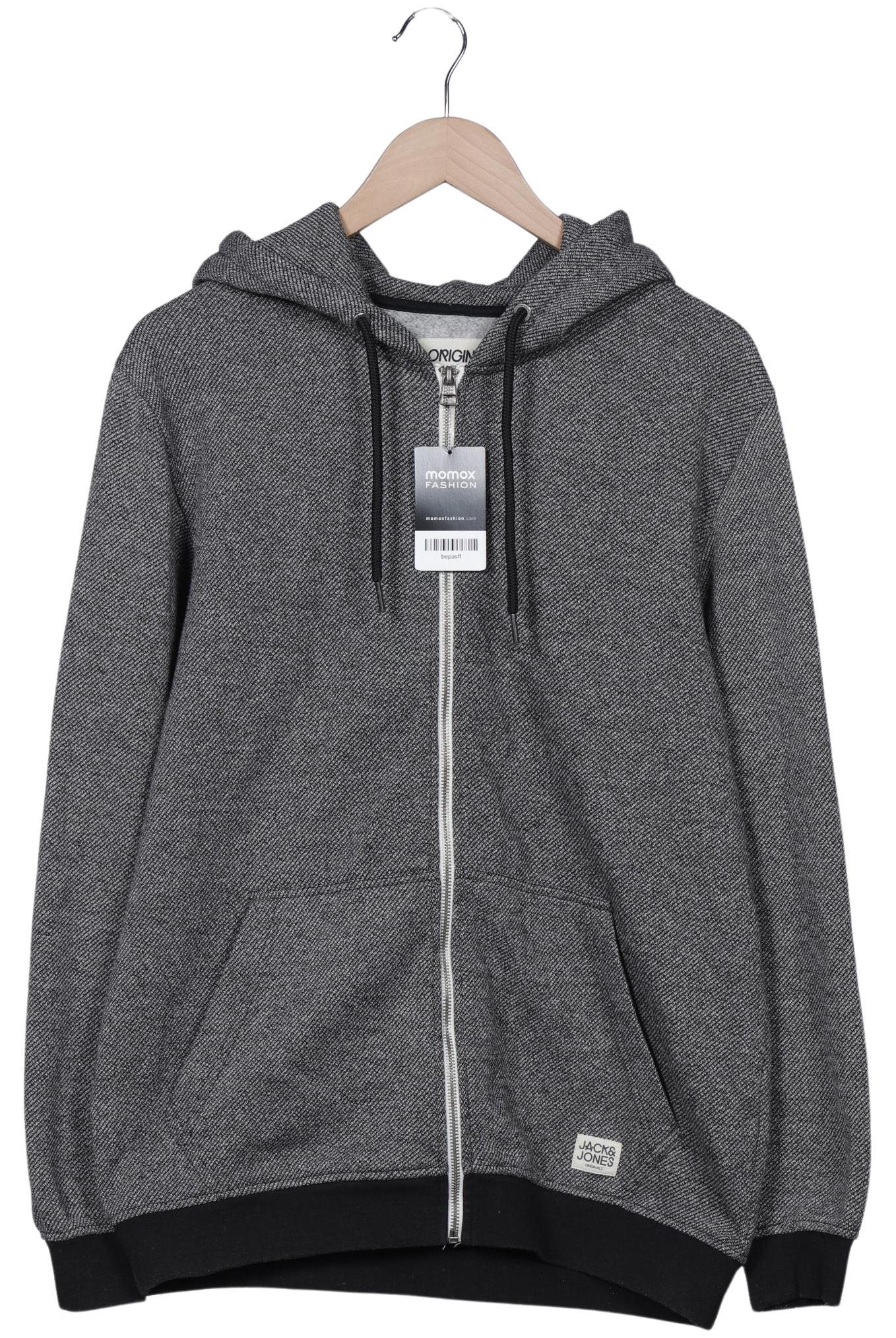 

Jack & Jones Herren Kapuzenpullover, grau, Gr. 52