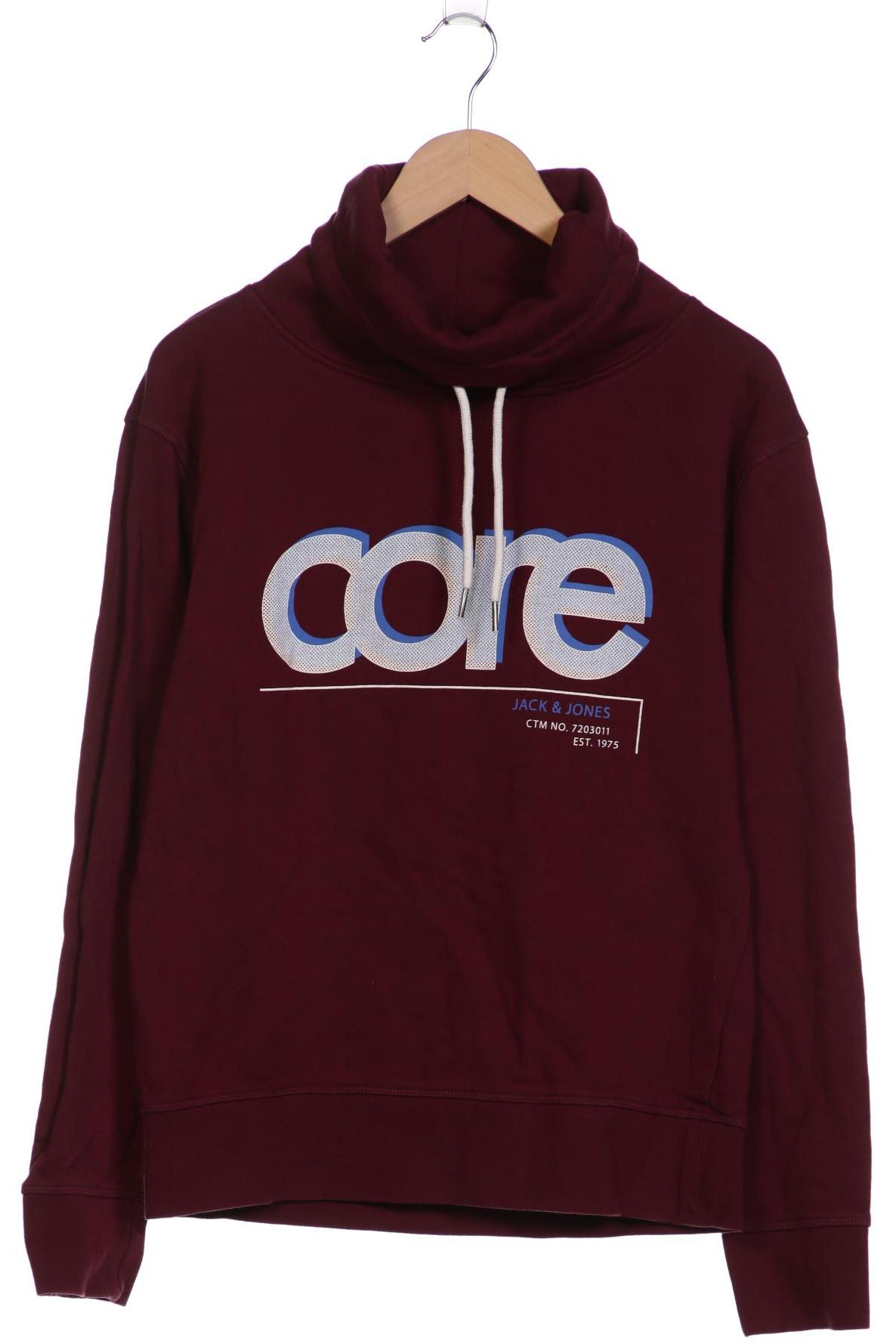 

Jack & Jones Herren Sweatshirt, bordeaux, Gr. 48