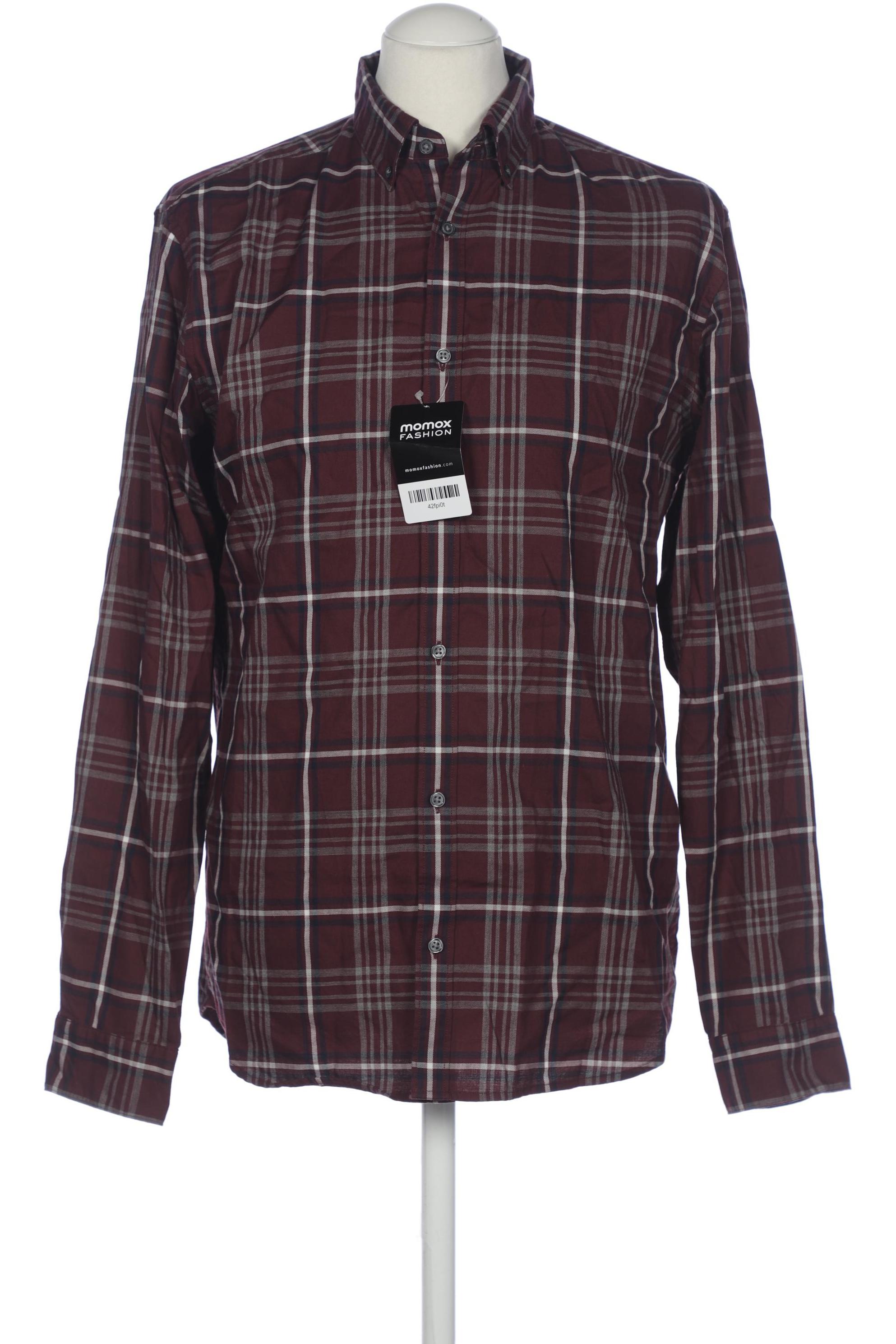 

Jack & Jones Herren Hemd, bordeaux, Gr. 48