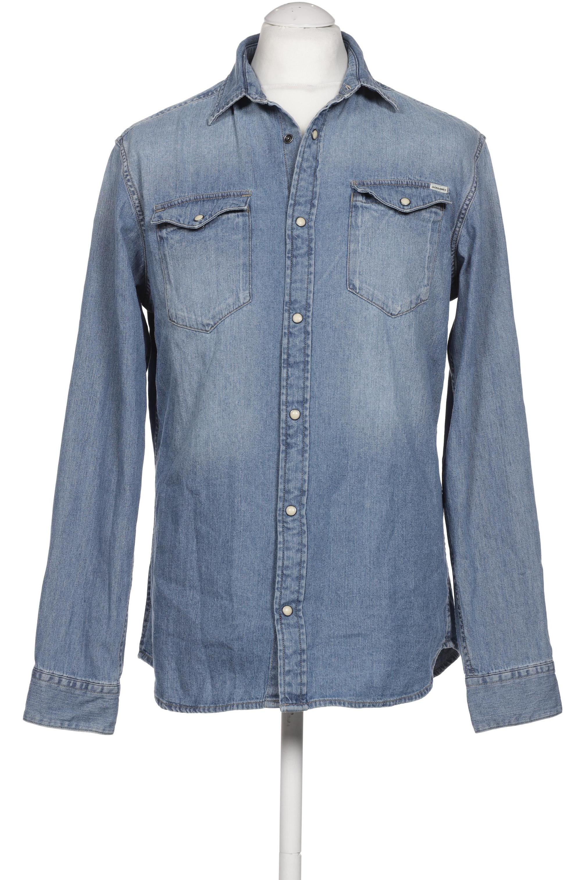 

Jack & Jones Herren Hemd, blau, Gr. 52