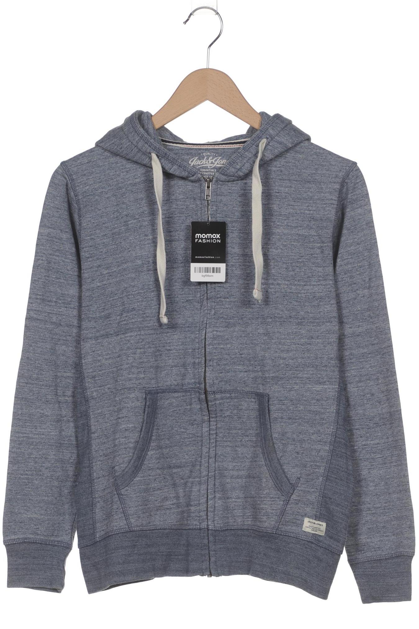 

Jack & Jones Herren Kapuzenpullover, blau, Gr. 46