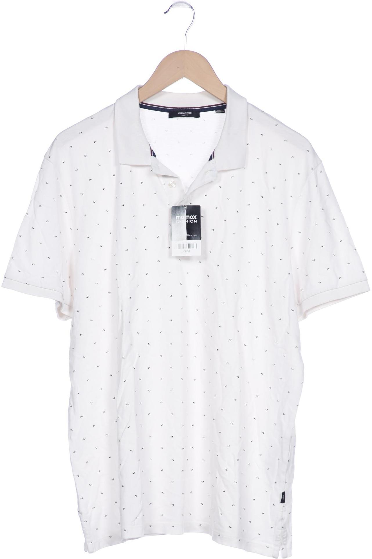 

Jack & Jones Herren Poloshirt, weiß, Gr. 56