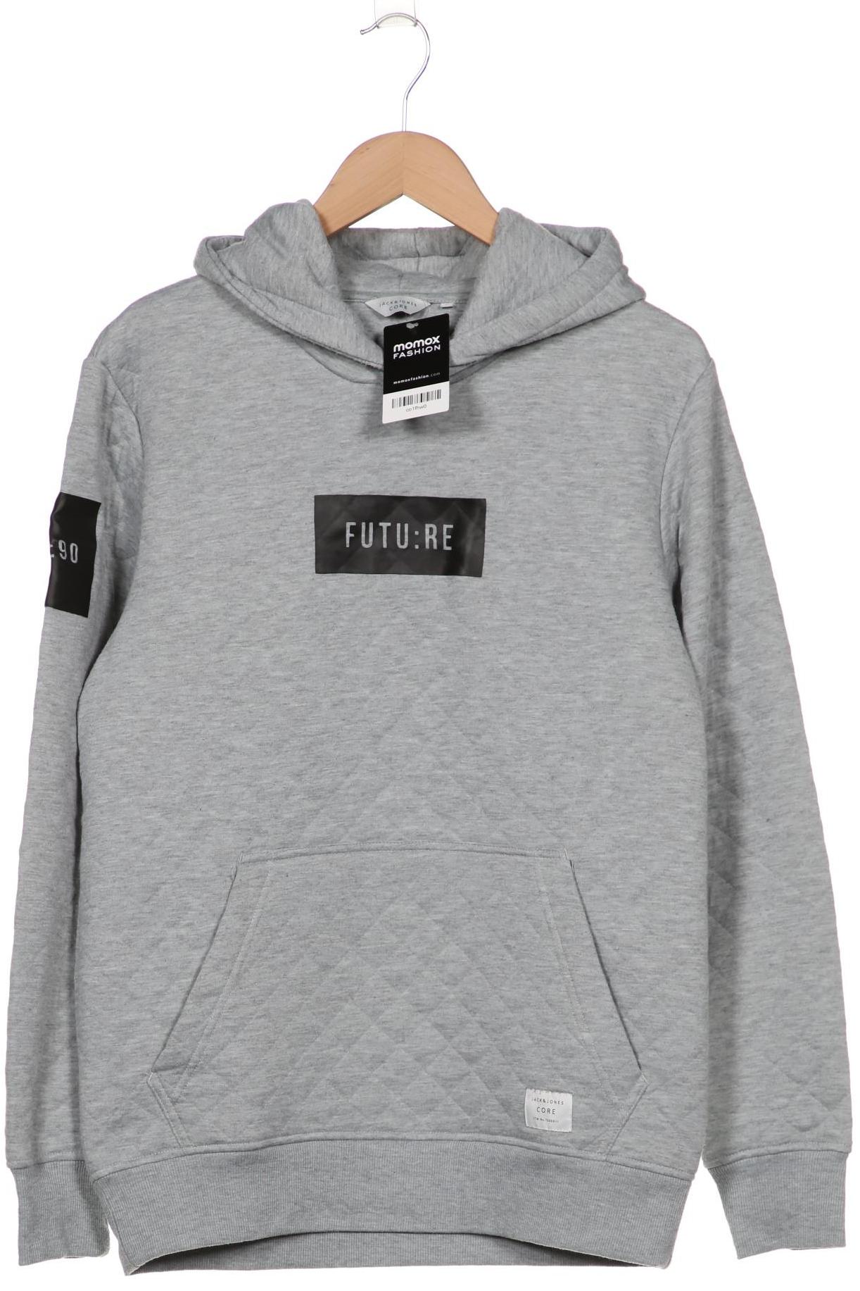 

Jack & Jones Herren Kapuzenpullover, grau, Gr. 48
