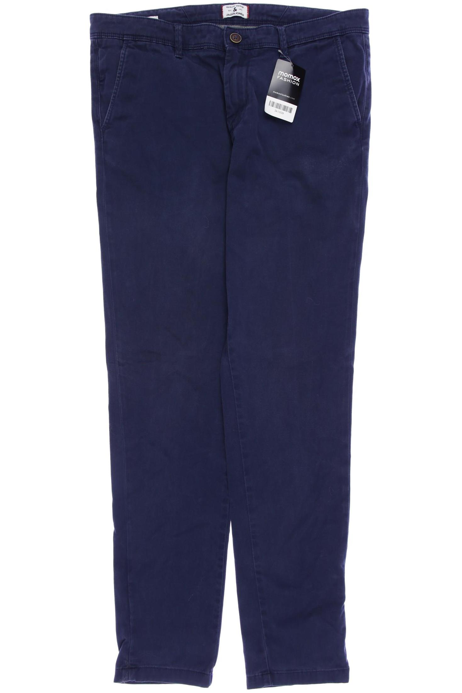 

Jack & Jones Herren Stoffhose, marineblau, Gr. 34