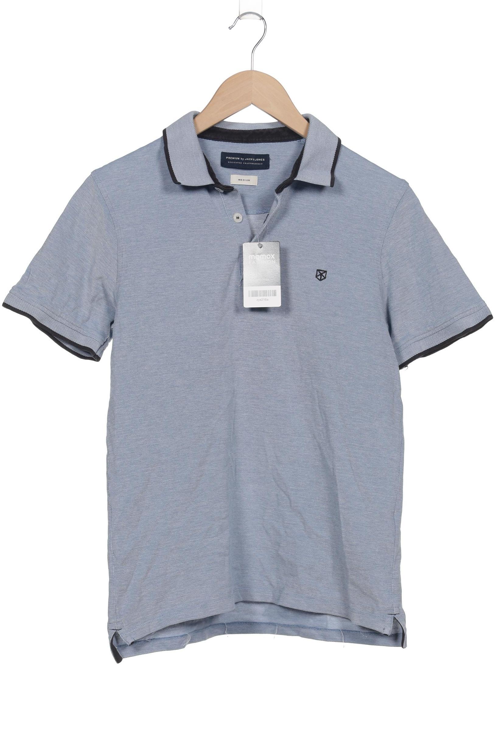 Thumbnail - Jack &amp; Jones Herren Poloshirt, hellblau, Gr. 48