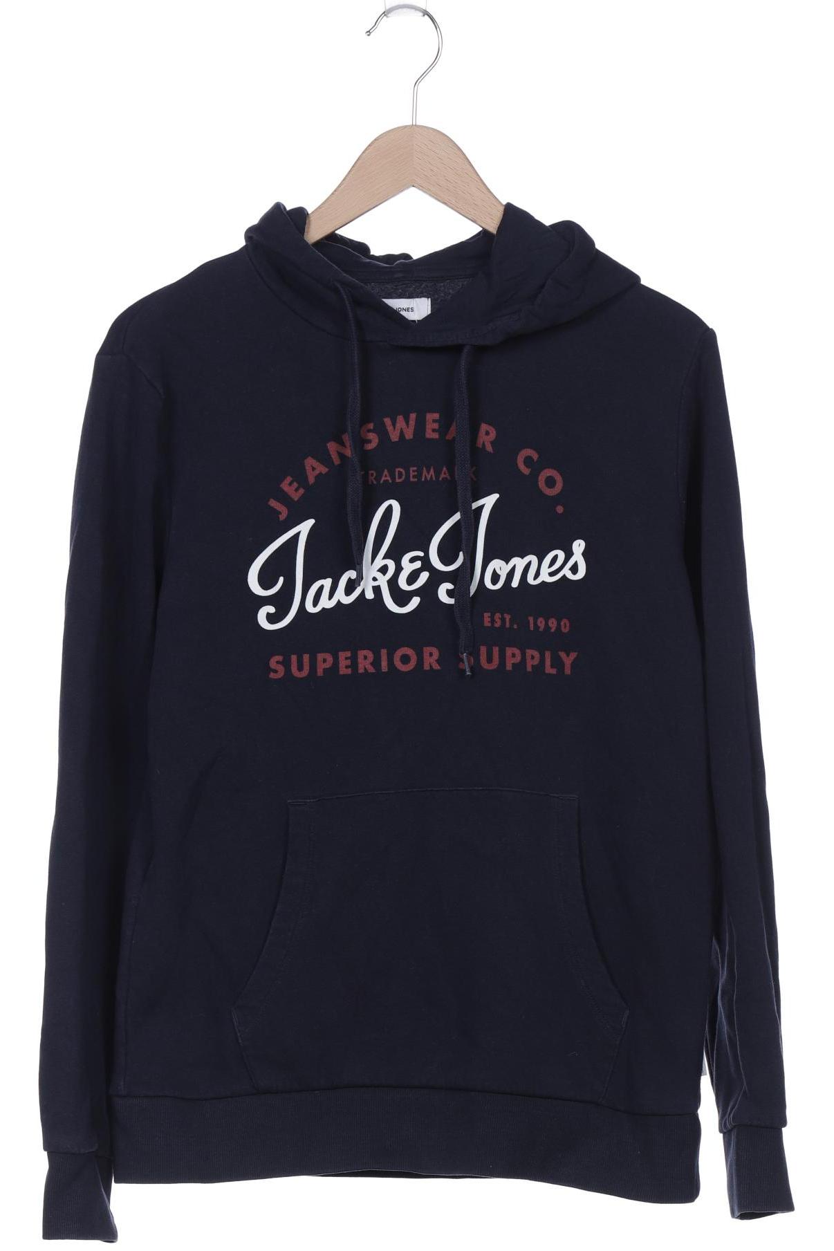 

Jack & Jones Herren Kapuzenpullover, marineblau, Gr. 48