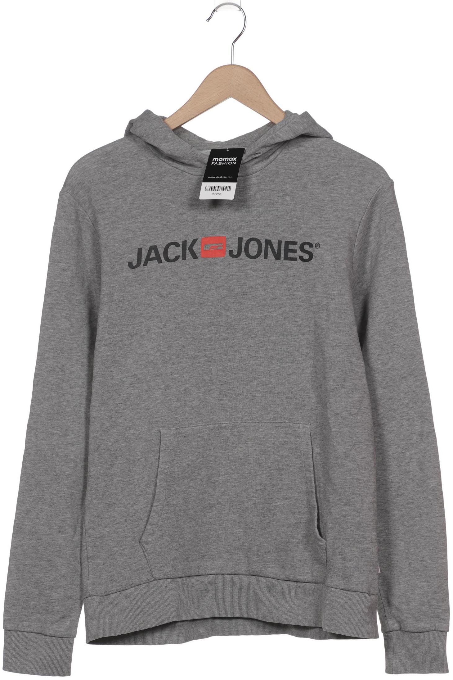 

Jack & Jones Herren Kapuzenpullover, grau, Gr. 48