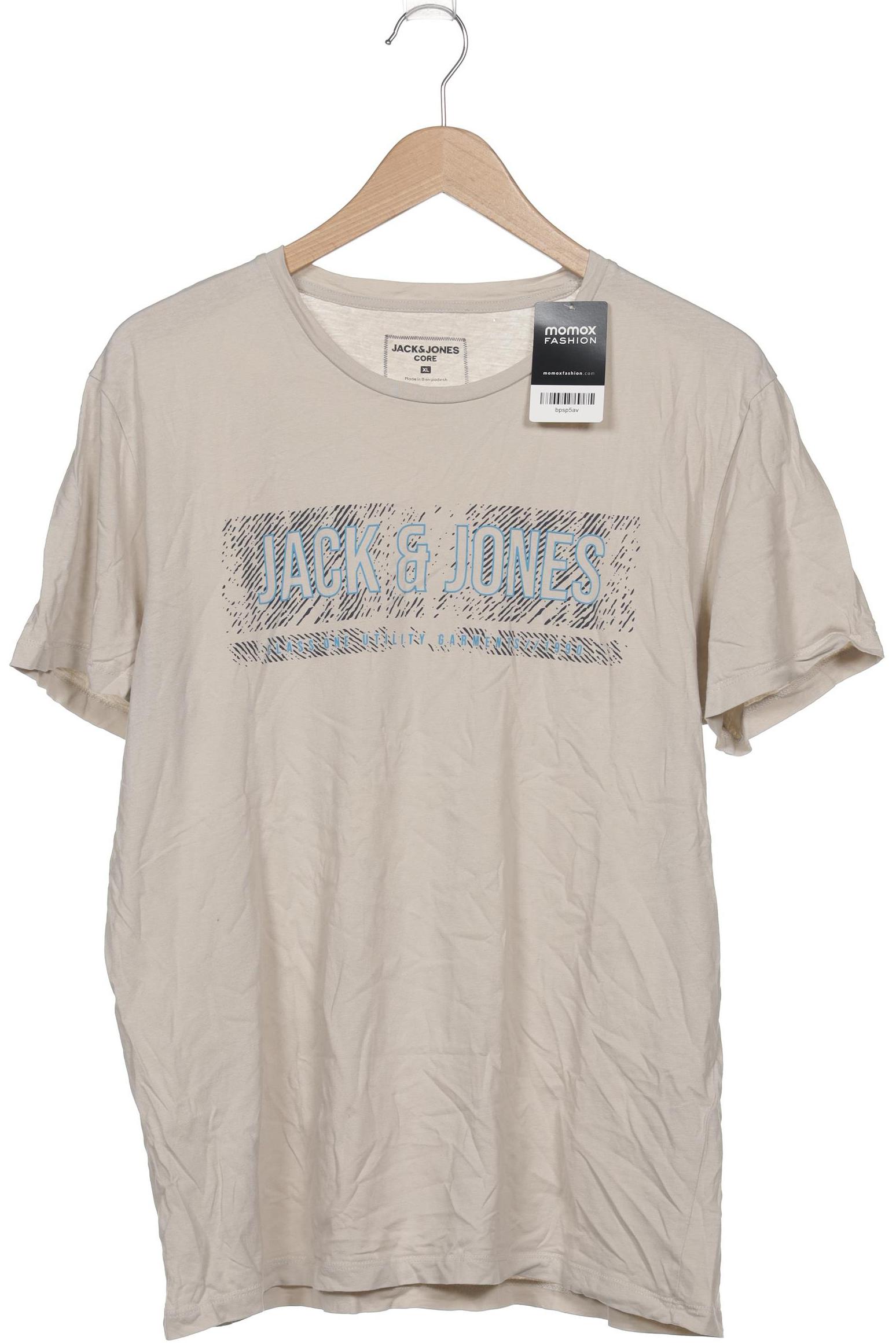 

Jack & Jones Herren T-Shirt, cremeweiß, Gr. 54