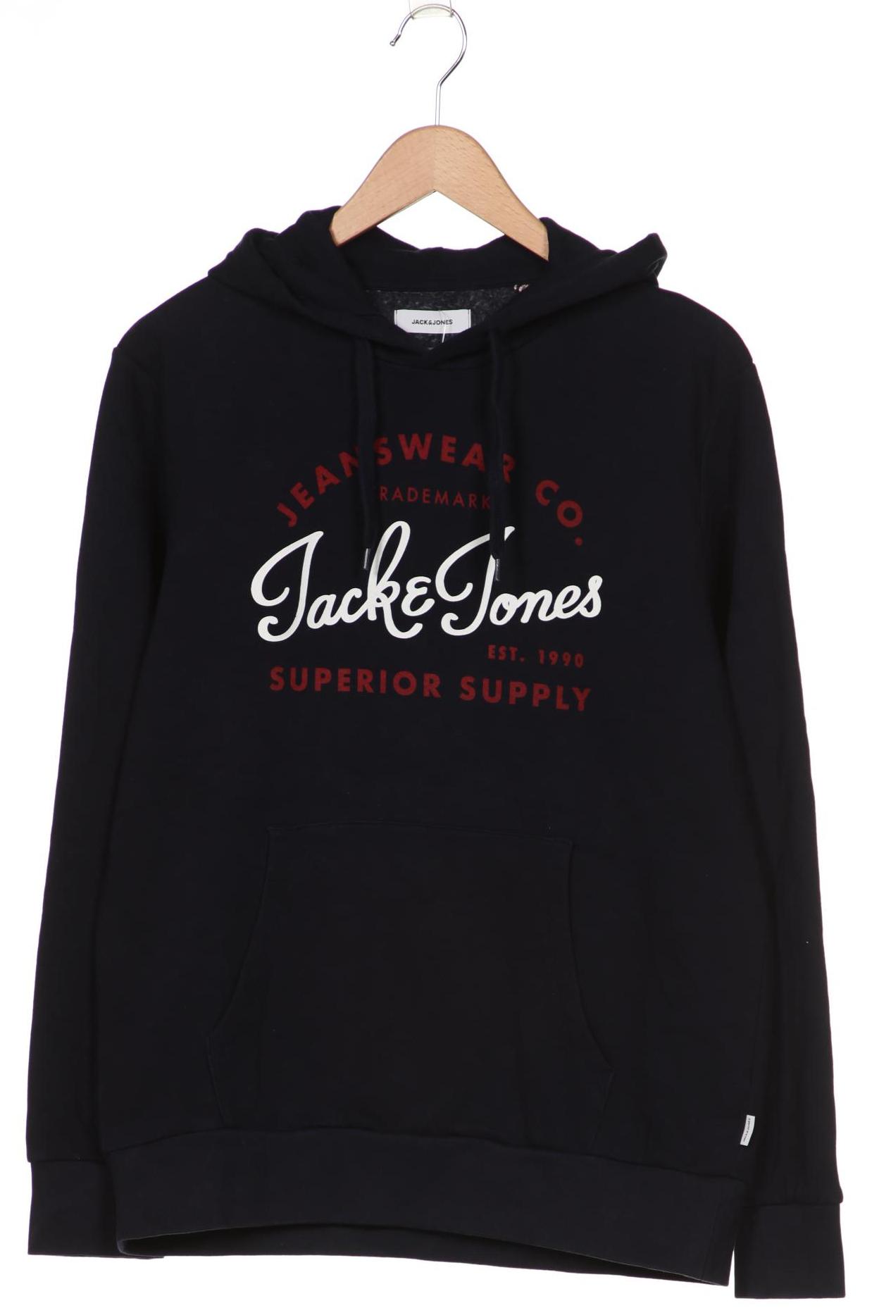 

JACK & JONES Herren Kapuzenpullover, marineblau