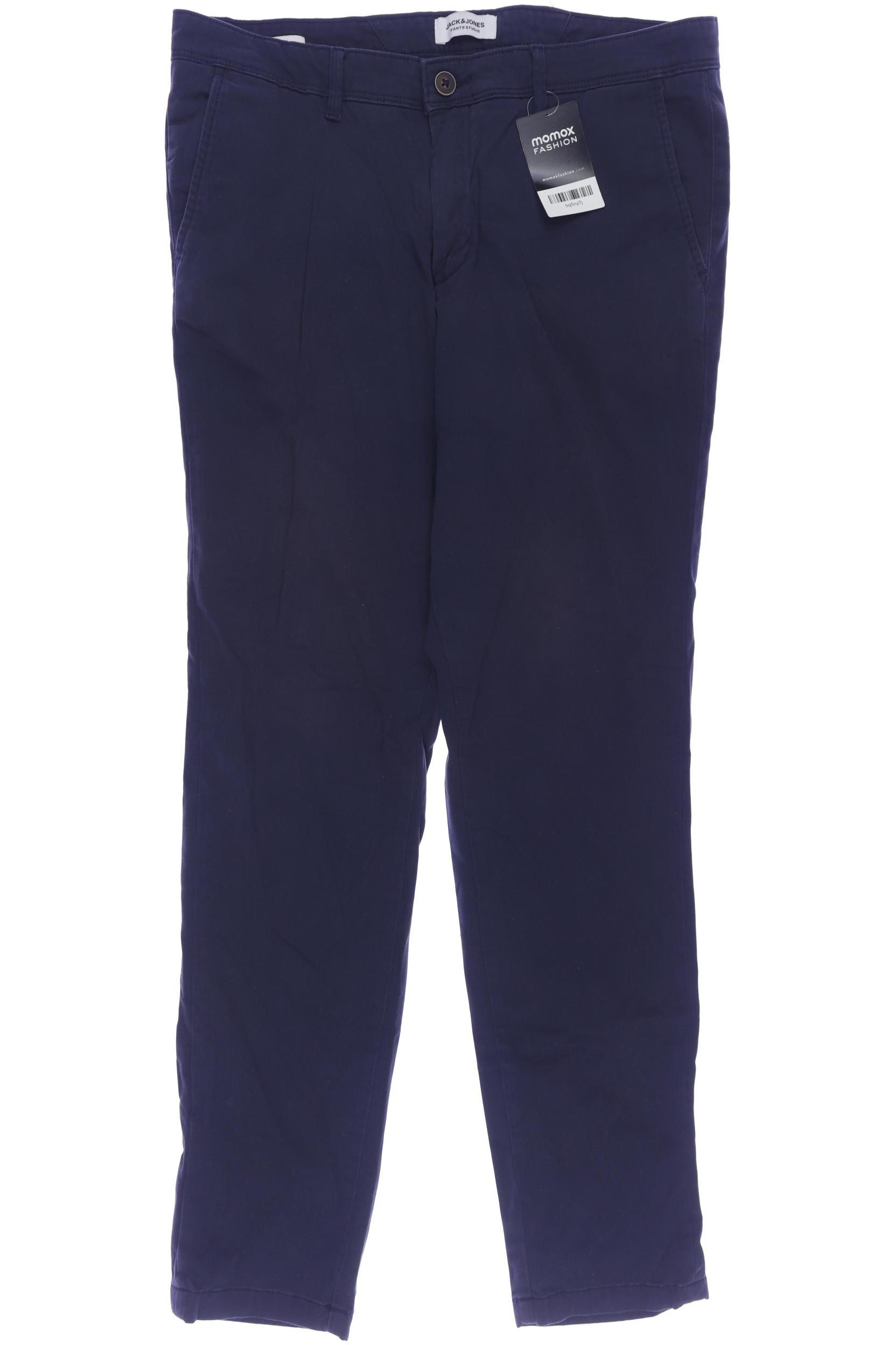 

Jack & Jones Herren Stoffhose, marineblau, Gr. 34