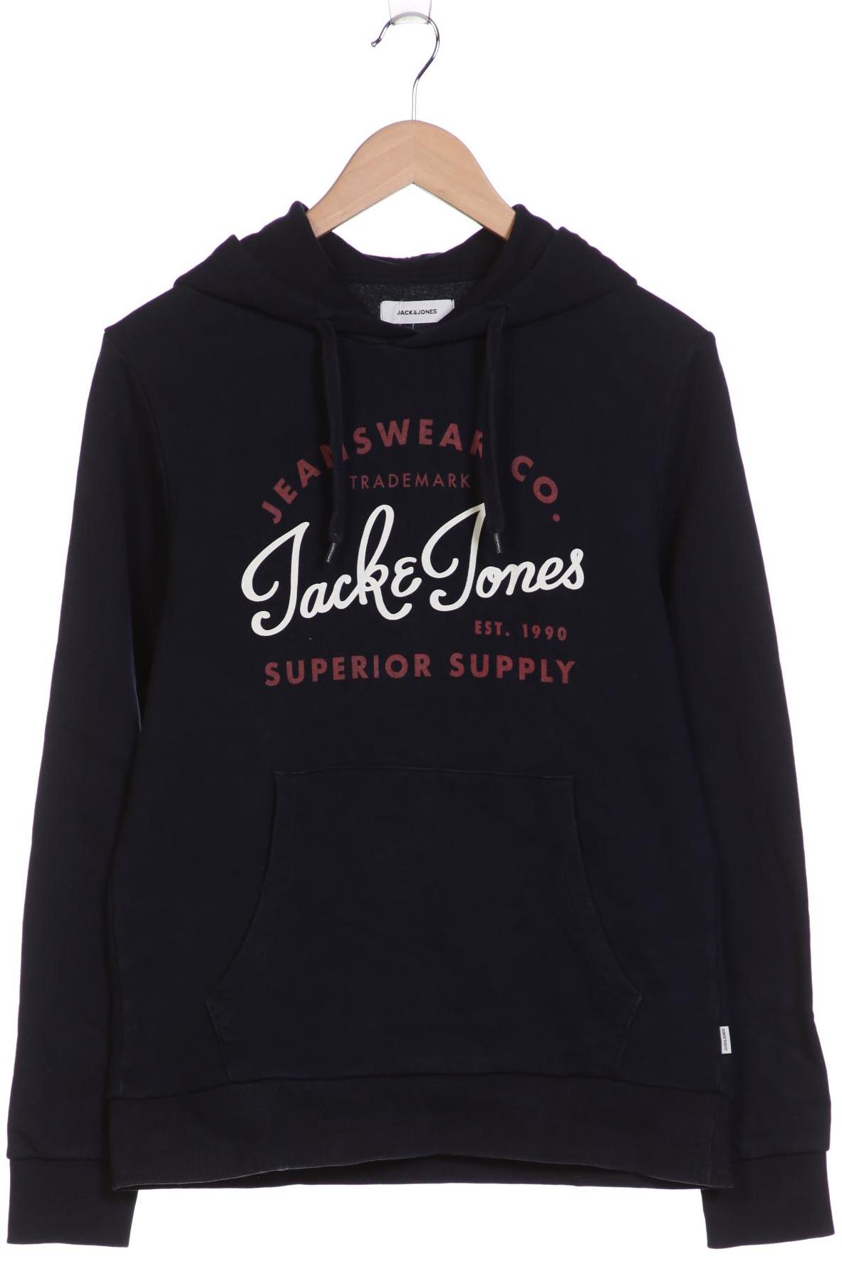 

Jack & Jones Herren Kapuzenpullover, marineblau, Gr. 46