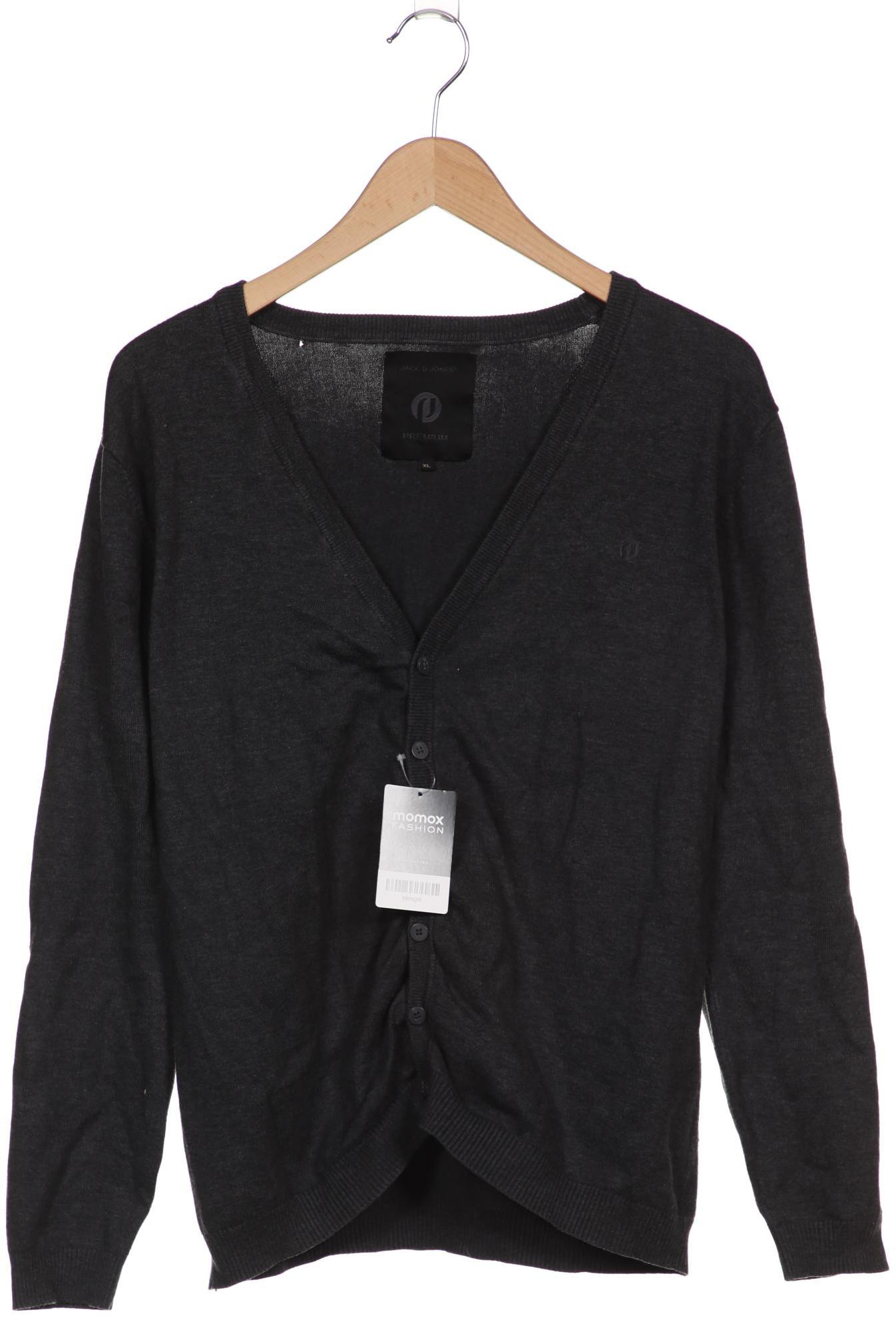 

JACK & JONES Herren Strickjacke, grau