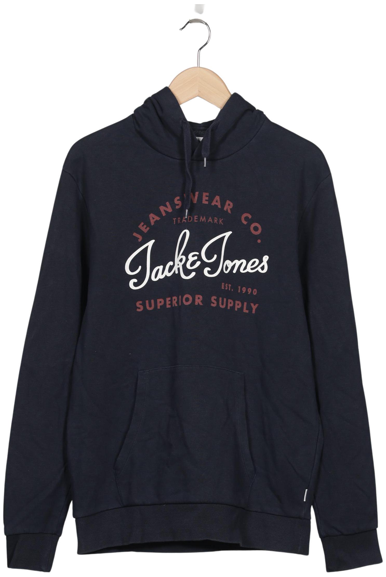 

Jack & Jones Herren Kapuzenpullover, marineblau, Gr. 52