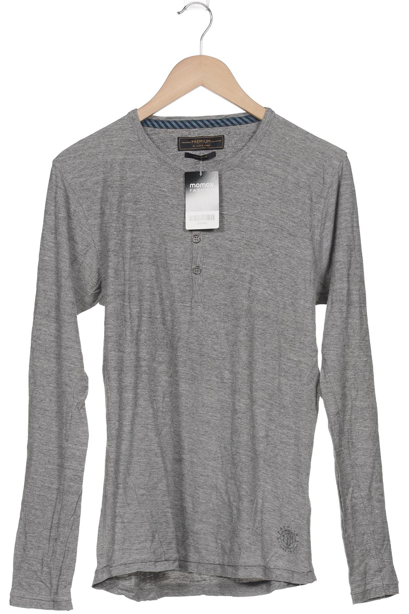 

Jack & Jones Herren Langarmshirt, grau, Gr. 48