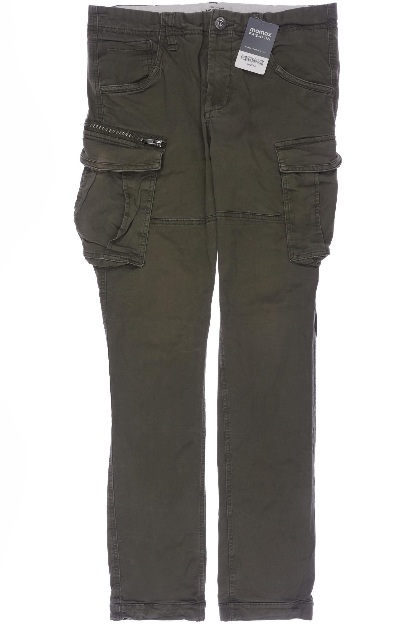 

Jack & Jones Herren Stoffhose, grün, Gr. 30
