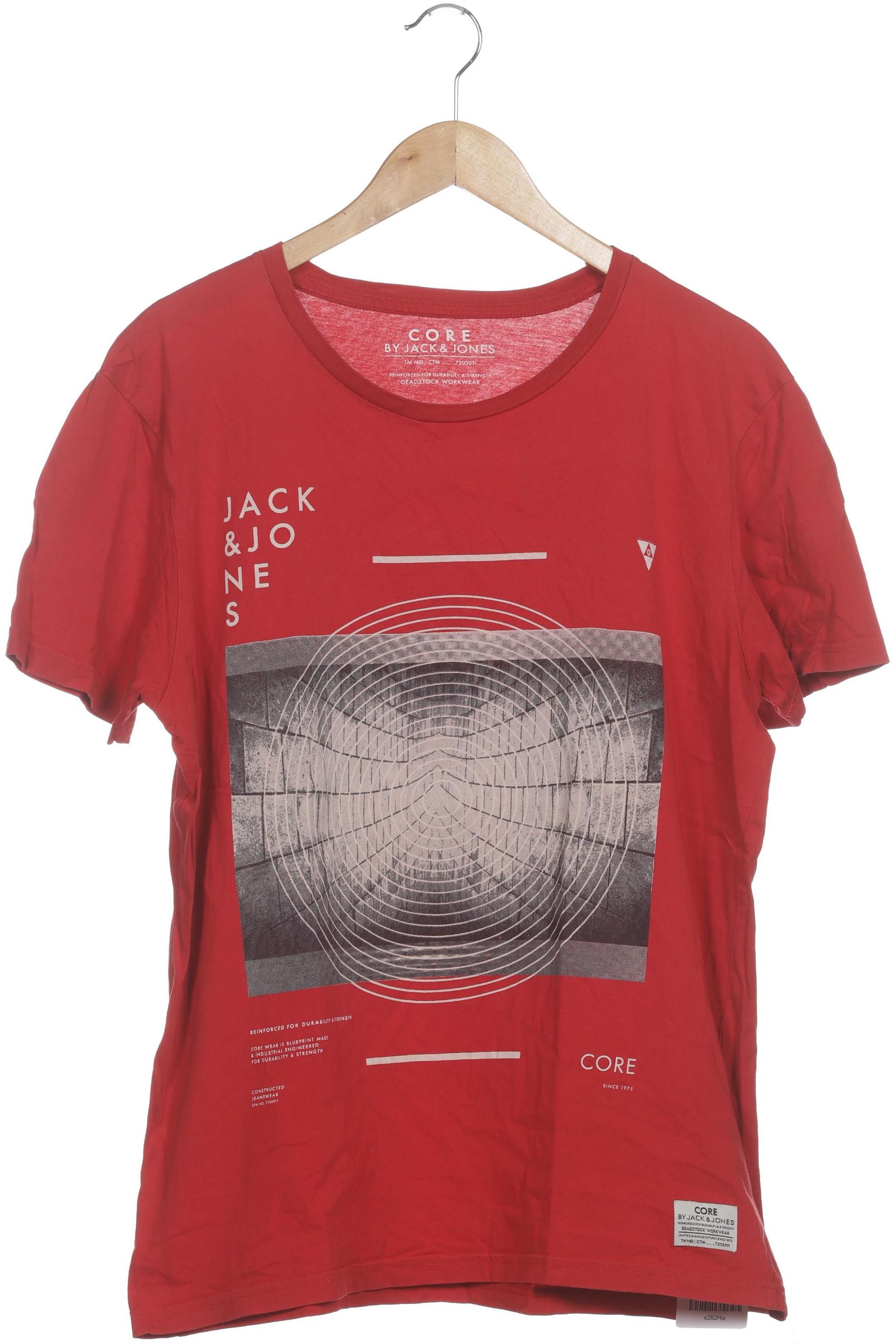 

Jack & Jones Herren T-Shirt, rot, Gr. 54