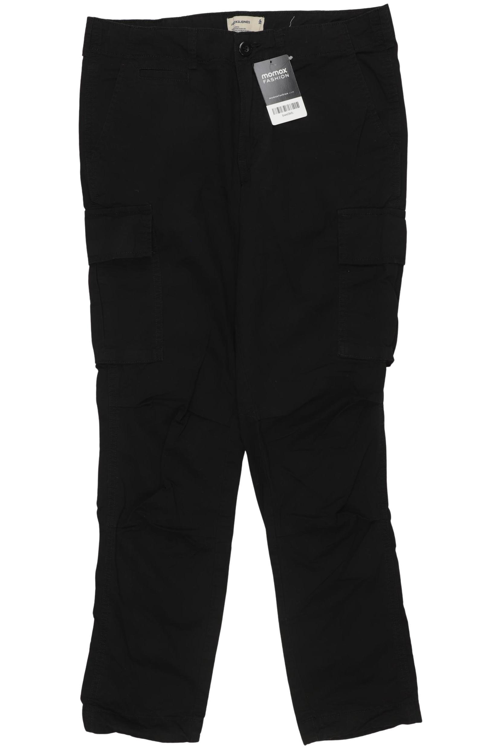 

Jack & Jones Herren Stoffhose, schwarz, Gr. 30