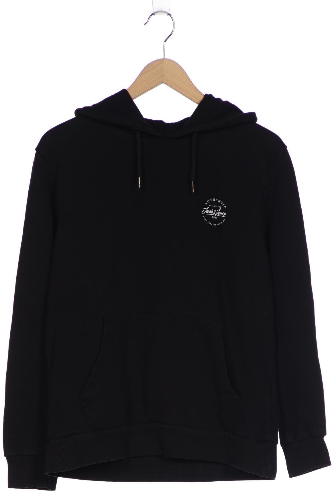 

Jack & Jones Herren Kapuzenpullover, schwarz, Gr. 52