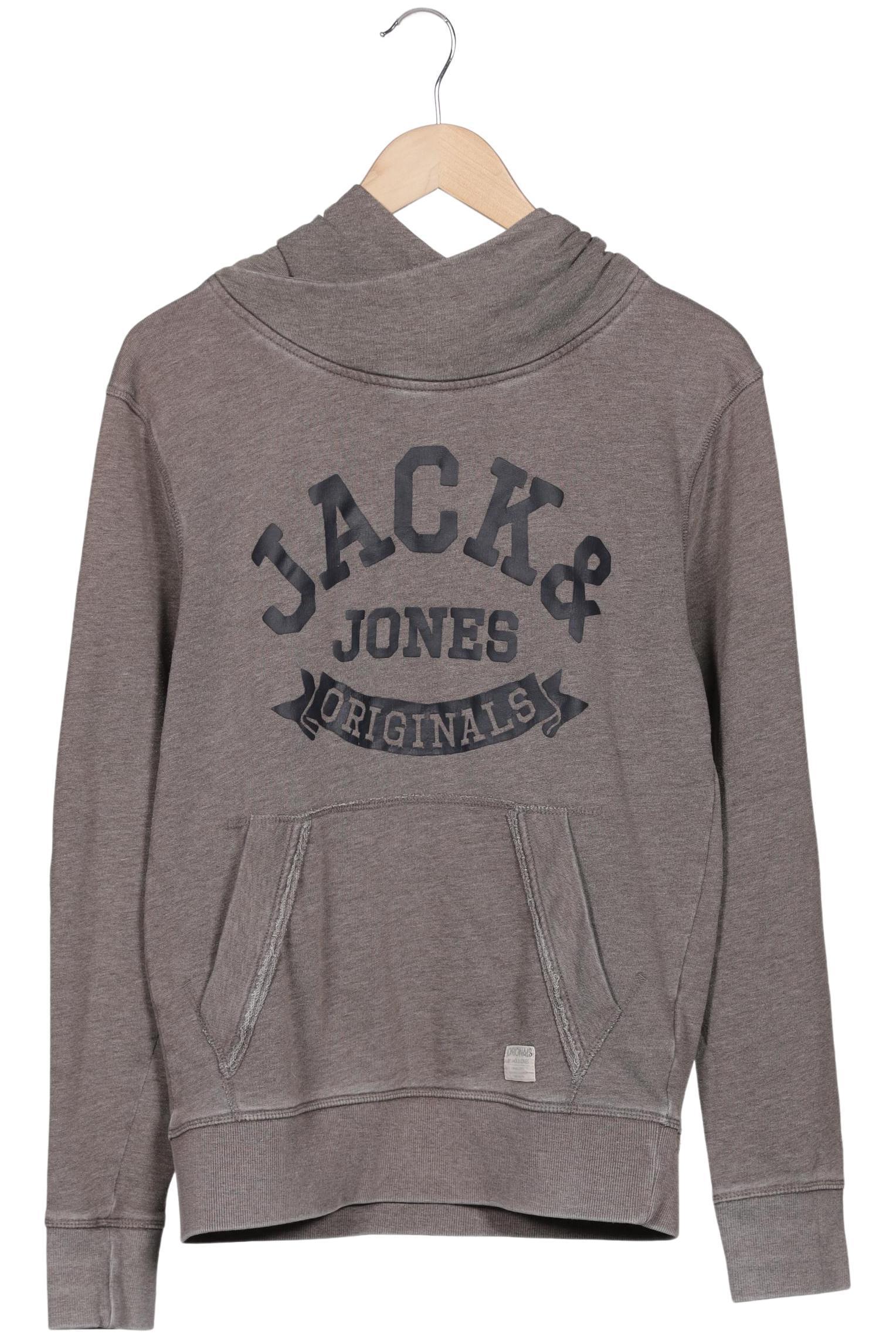 

Jack & Jones Herren Kapuzenpullover, grau, Gr. 46