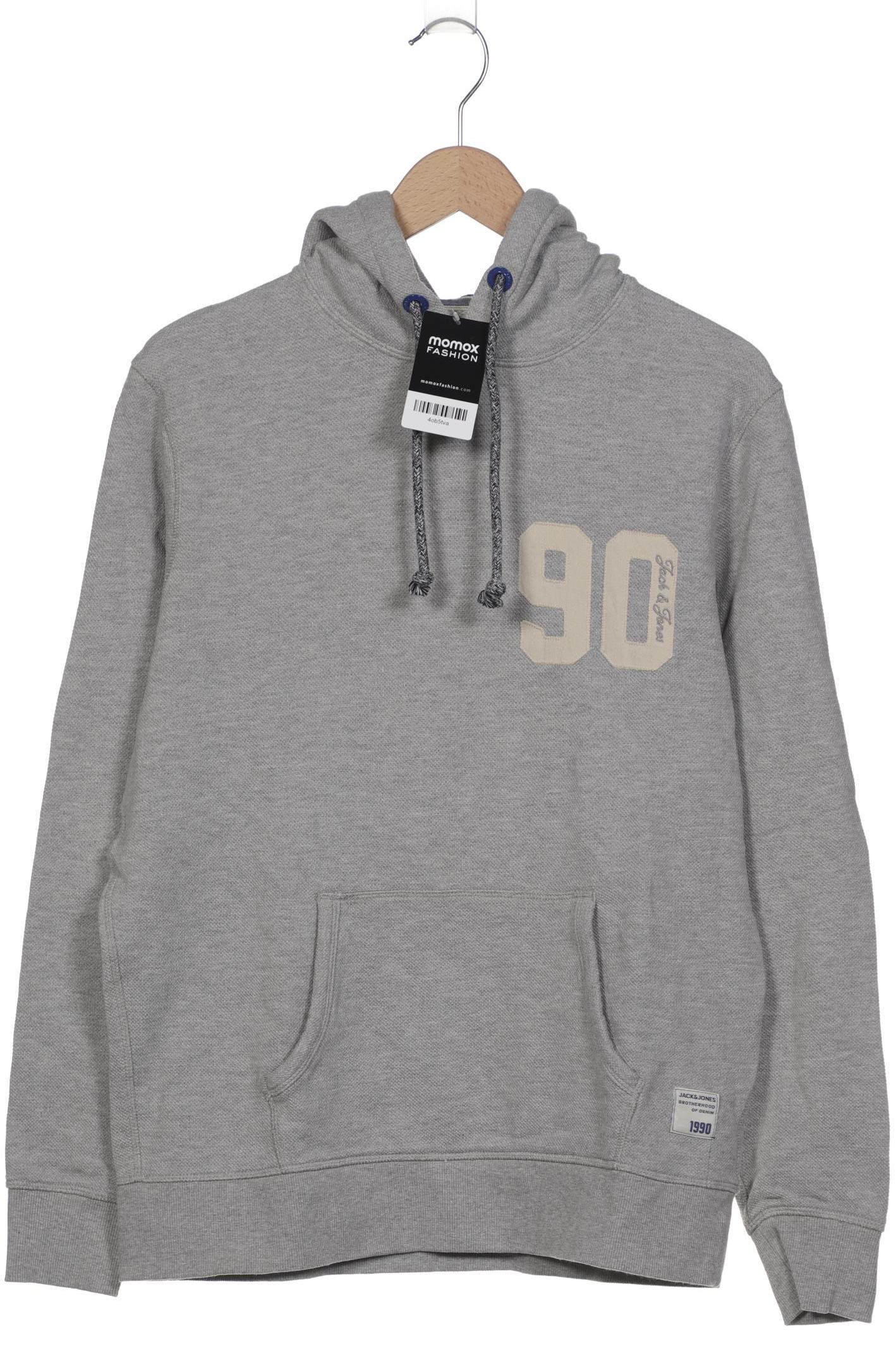 

Jack & Jones Herren Kapuzenpullover, grau, Gr. 52