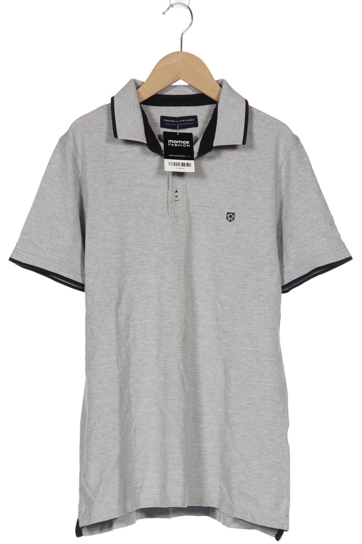 

Jack & Jones Herren Poloshirt, grau, Gr. 48