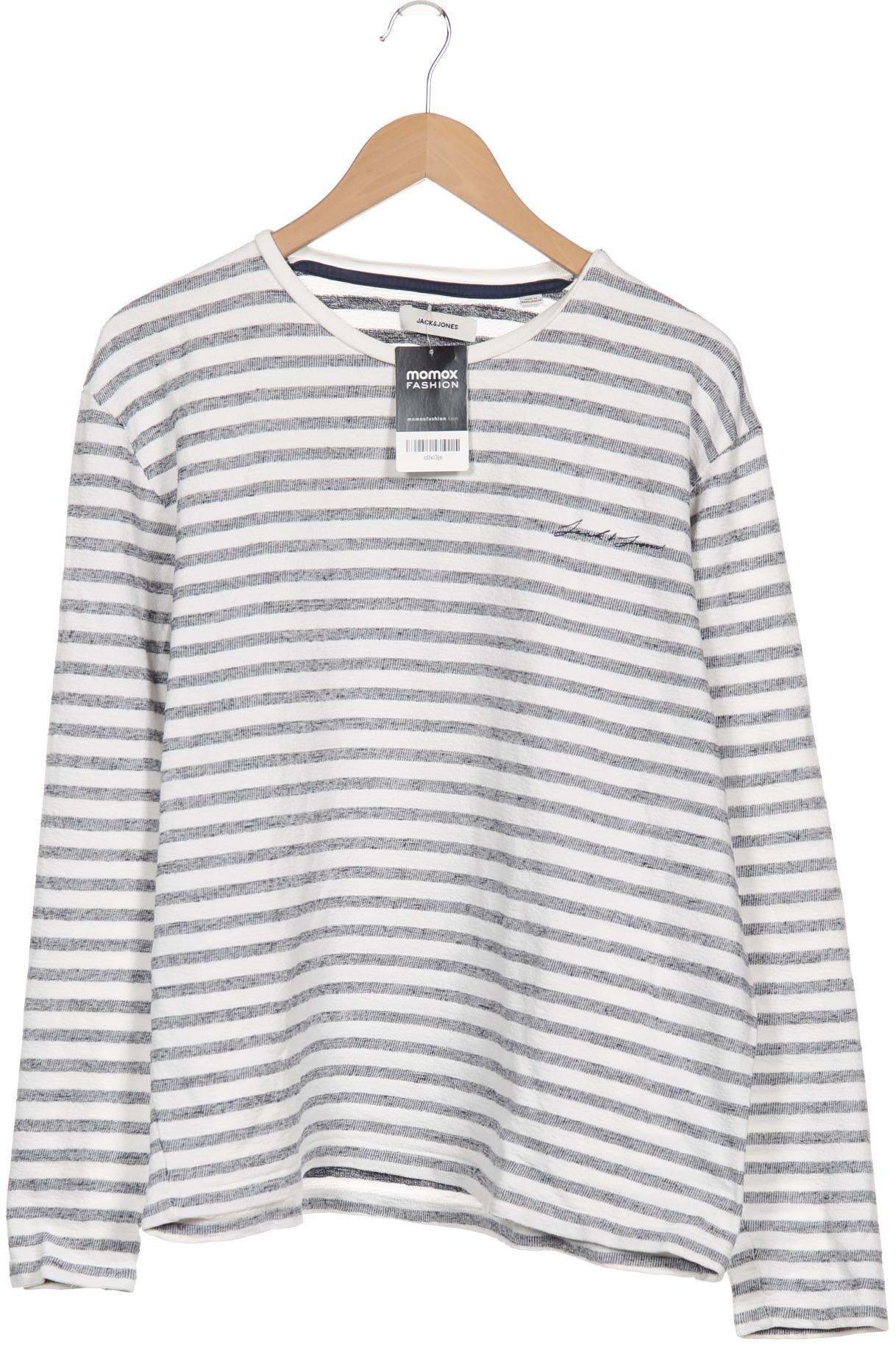 

Jack & Jones Herren Langarmshirt, weiß, Gr. 54