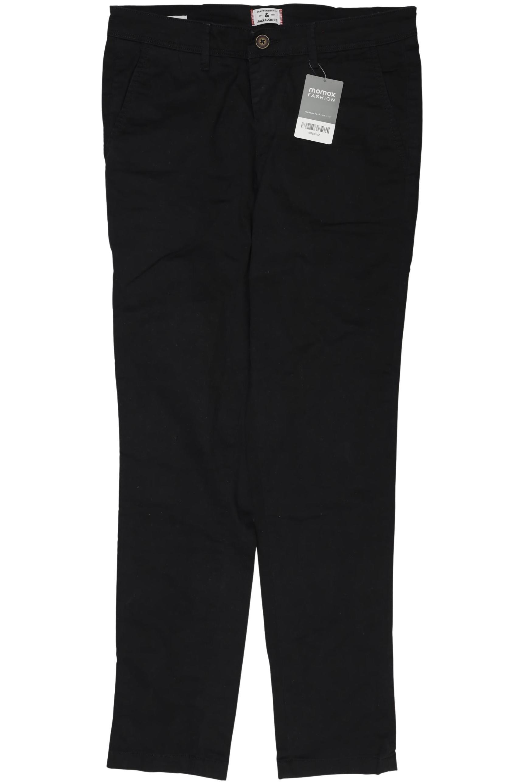 

Jack & Jones Herren Stoffhose, schwarz, Gr. 31