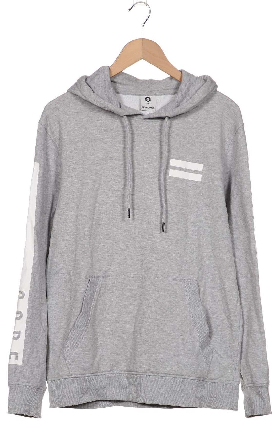 

JACK & JONES Herren Kapuzenpullover, grau