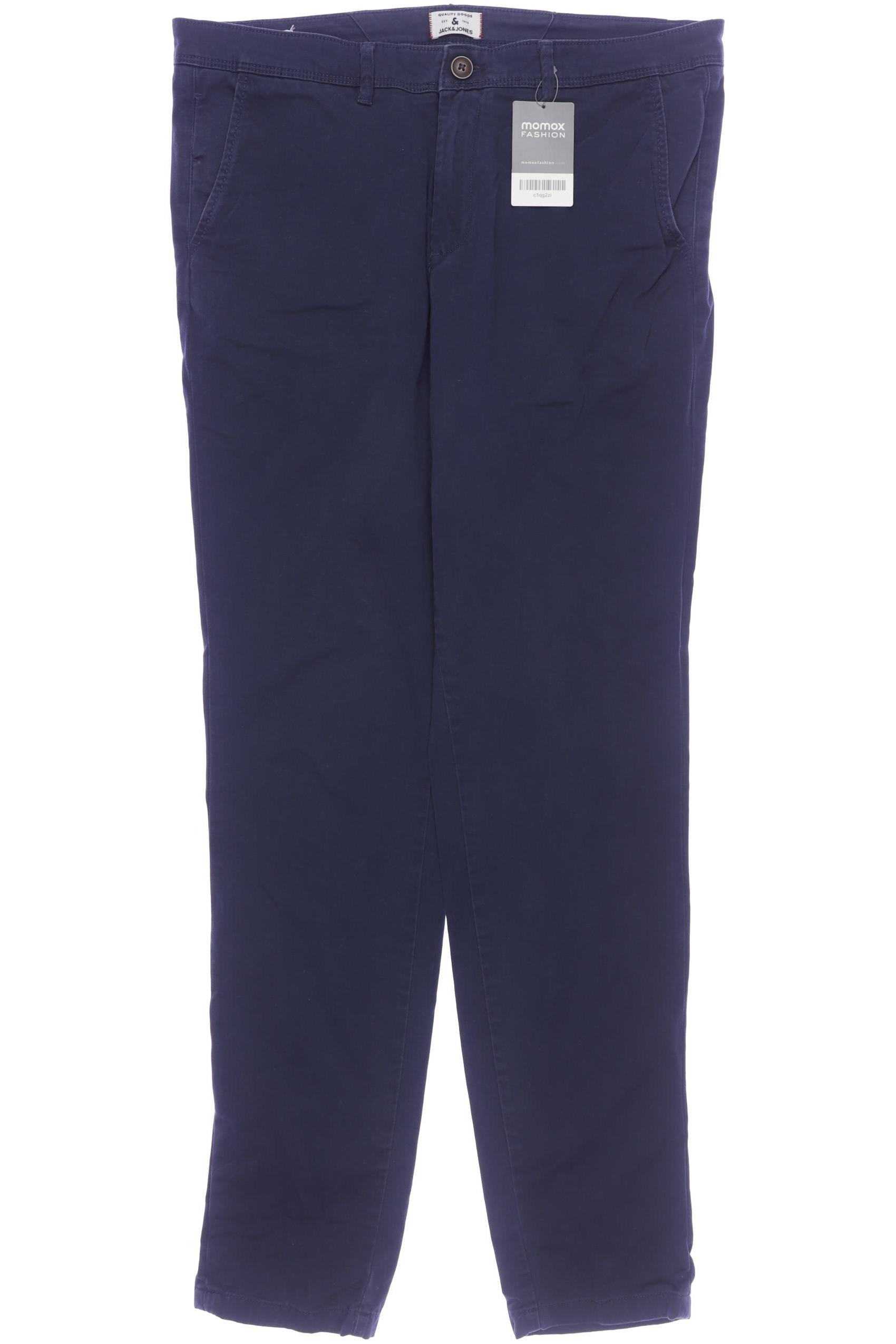 

Jack & Jones Herren Stoffhose, blau, Gr. 34