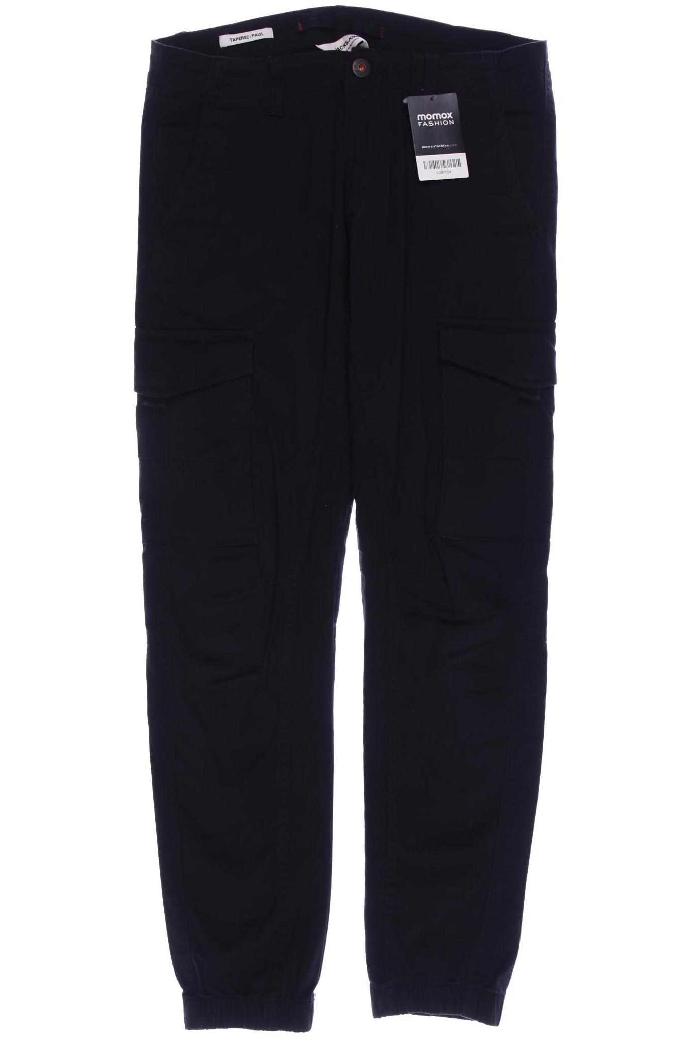 

JACK & JONES Herren Stoffhose, schwarz
