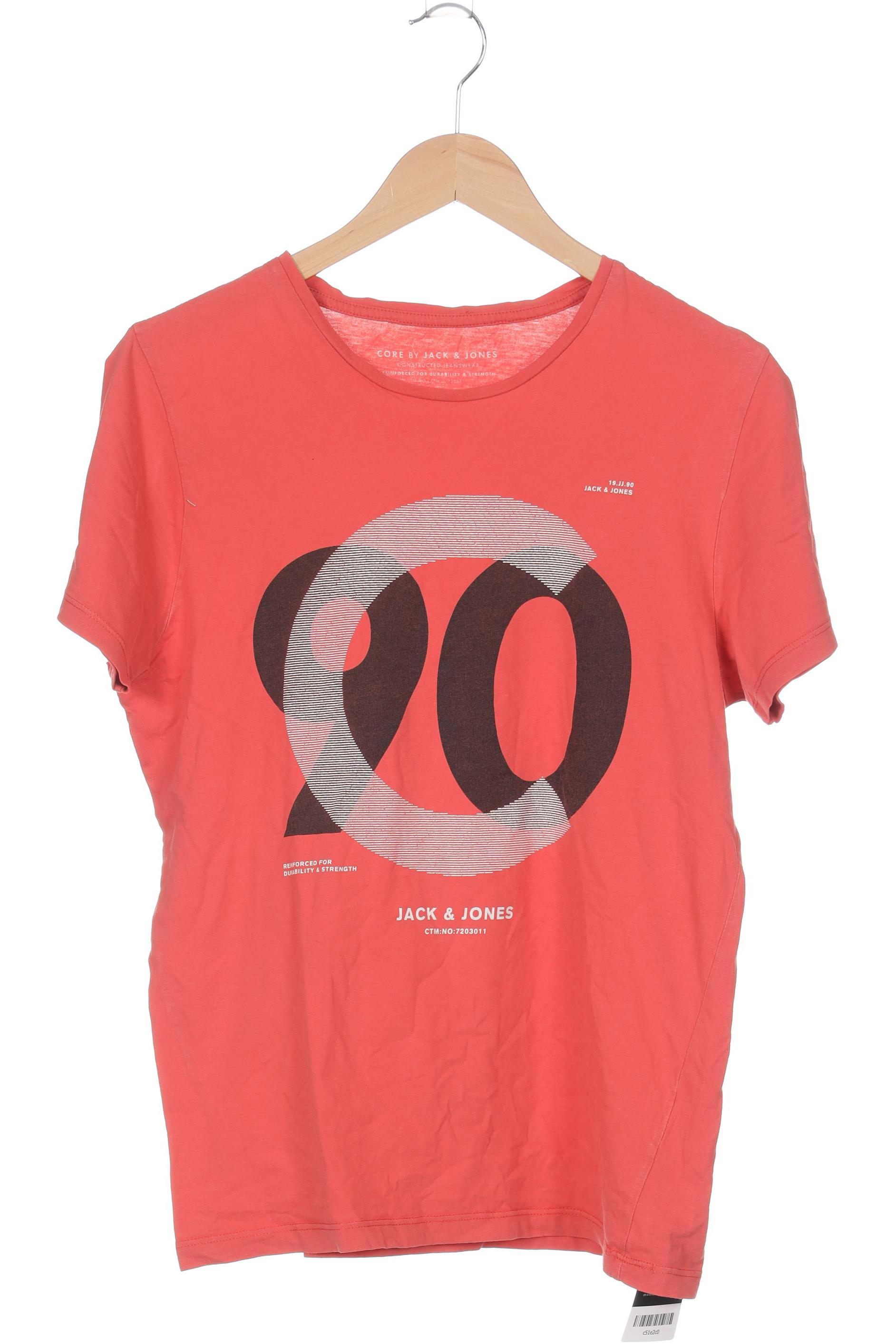 

Jack & Jones Herren T-Shirt, pink, Gr. 48