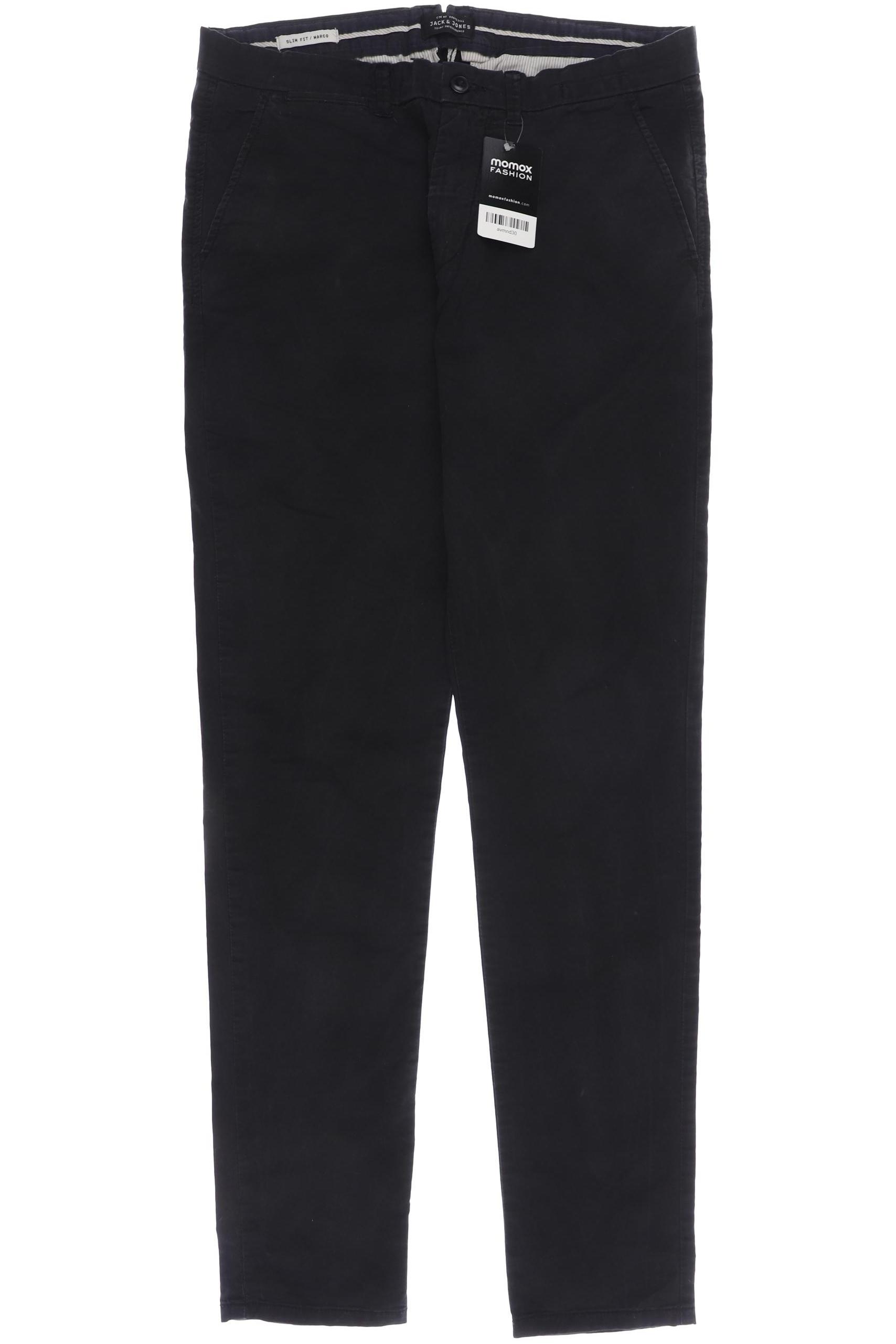 

JACK & JONES Herren Stoffhose, schwarz