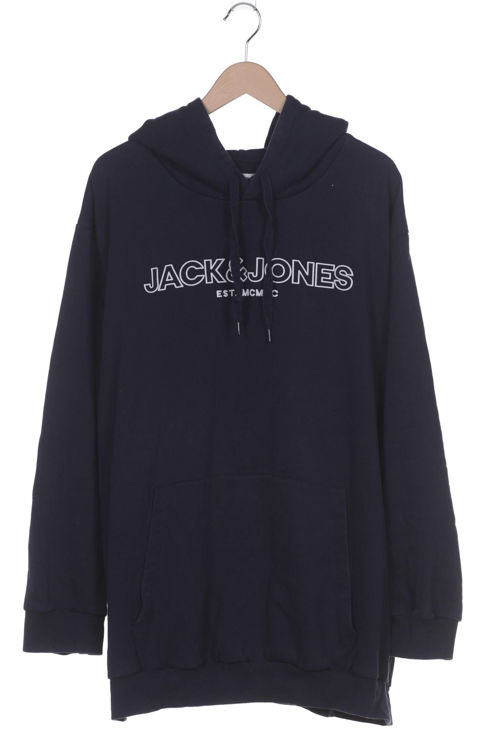 

Jack & Jones Herren Kapuzenpullover, marineblau, Gr. 64