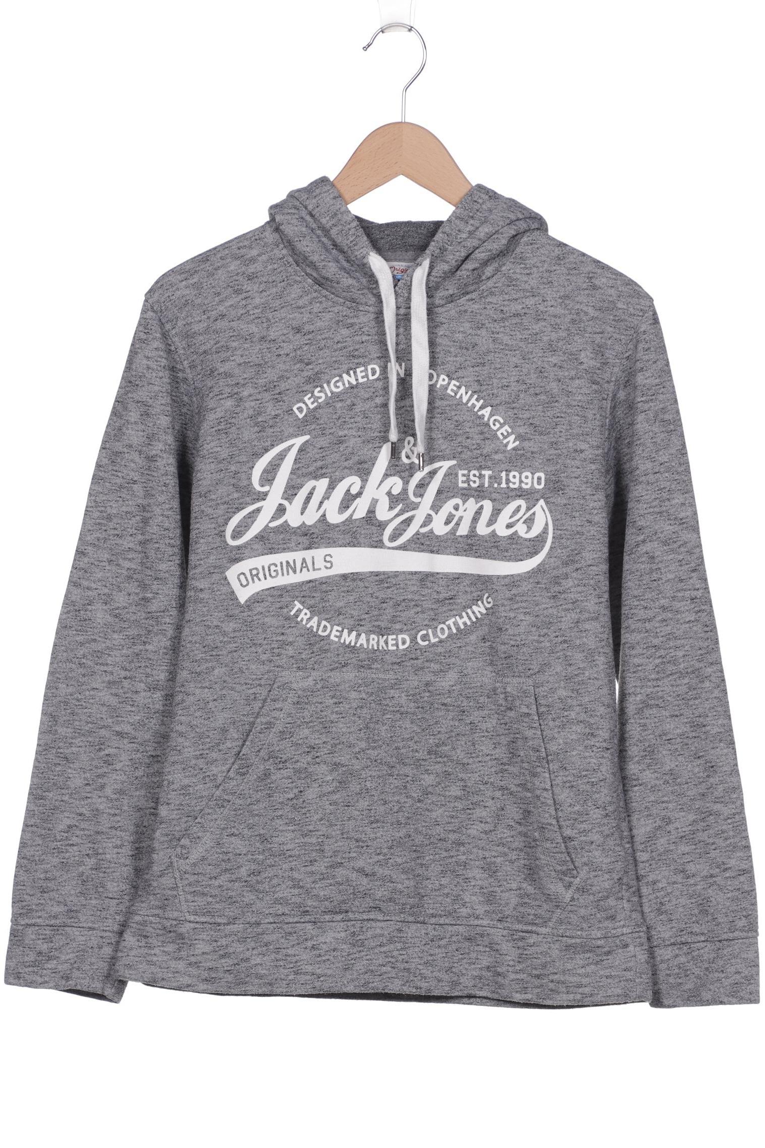 

JACK & JONES Herren Kapuzenpullover, grau